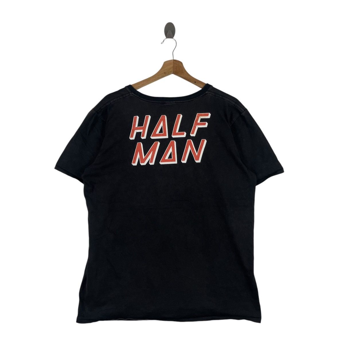 Vintage × Vision Streetwear Vintage Vision Street Wear X Half Man Skateboarding Te Shirt Size US L / EU 52-54 / 3 - 4 Thumbnail