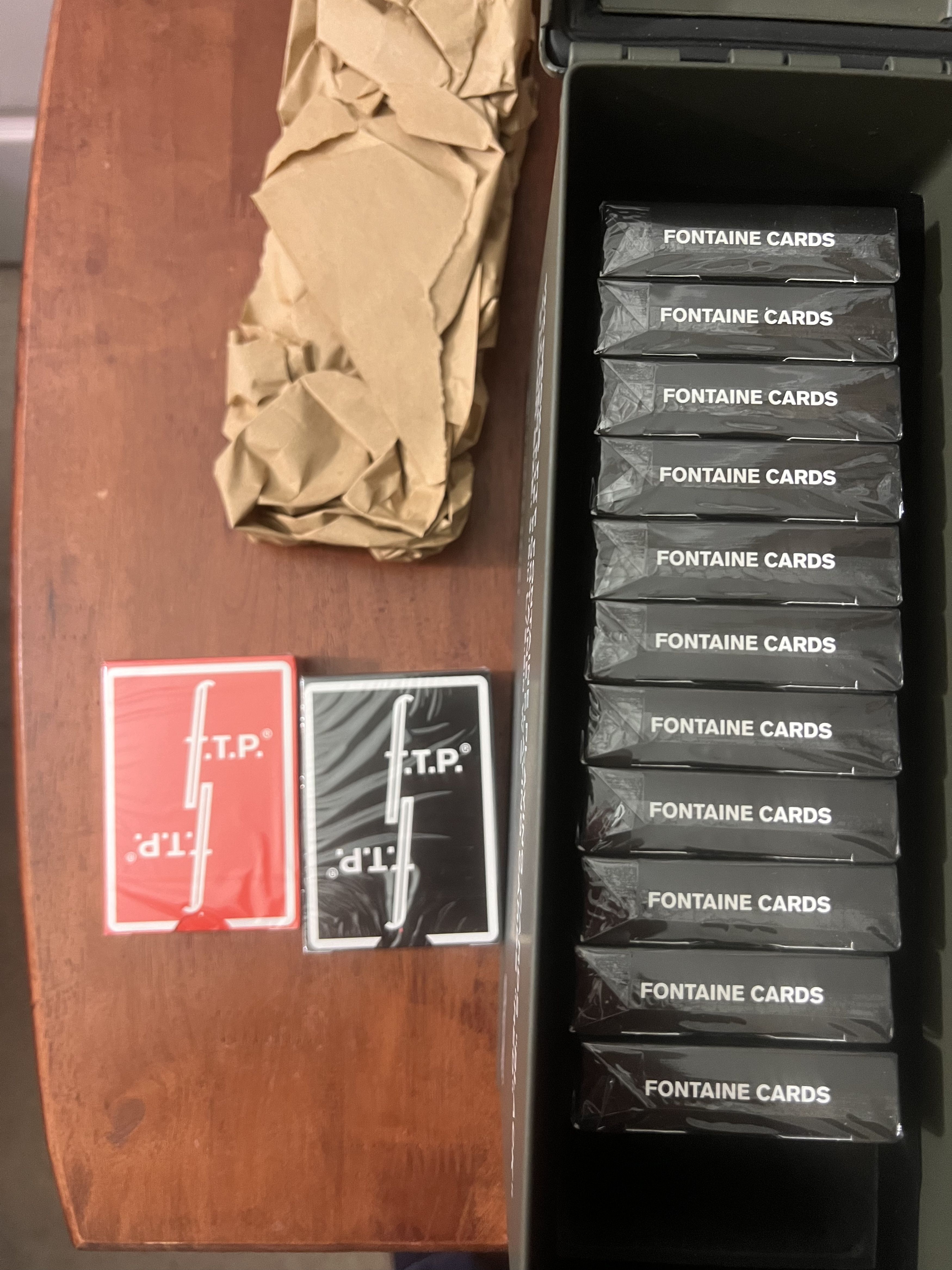 Fuck The Population FTP X Fontaine Cards Size ONE SIZE - 5 Thumbnail