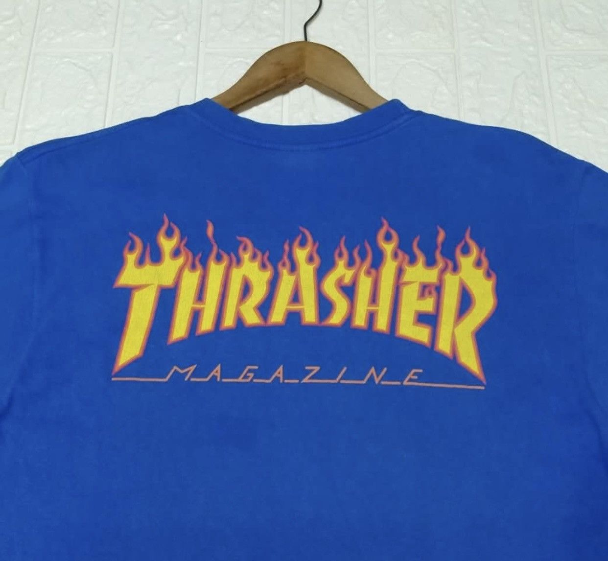 Supreme × Thrasher FIRE 🔥 Supreme x Trasher MAGAZINE FLAME DESIGN Size US M / EU 48-50 / 2 - 1 Thumbnail