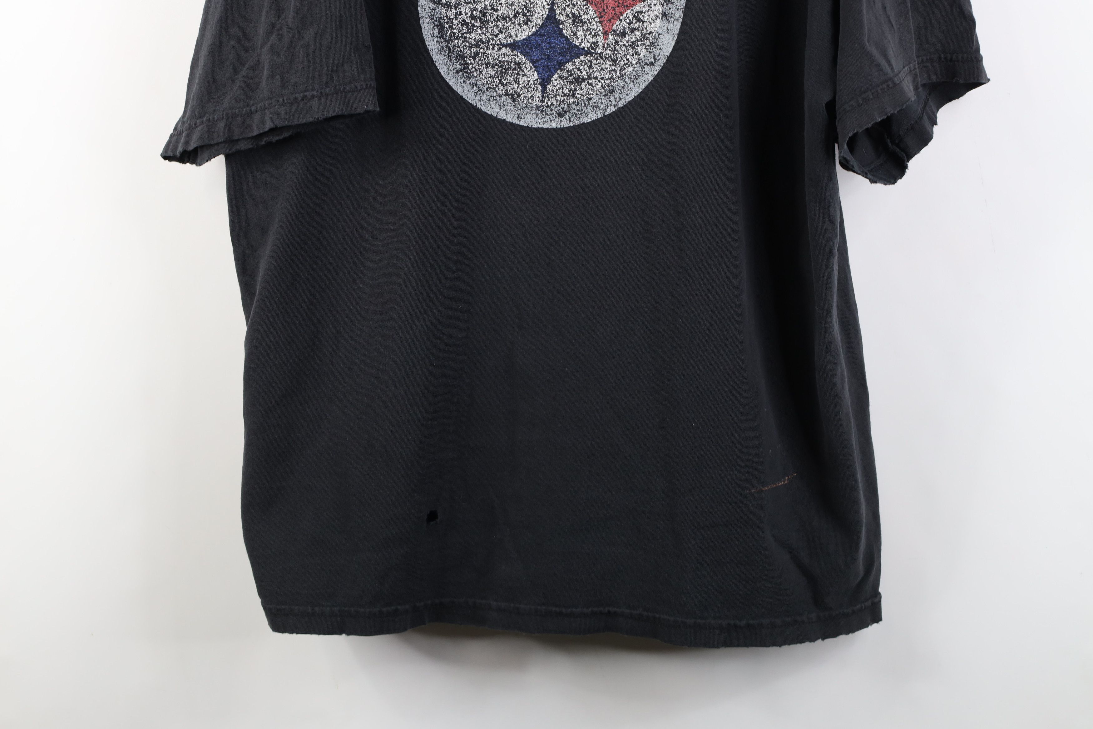 Reebok Vintage Reebok Pittsburgh Football Short Sleeve T-Shirt Size US XL / EU 56 / 4 - 3 Thumbnail