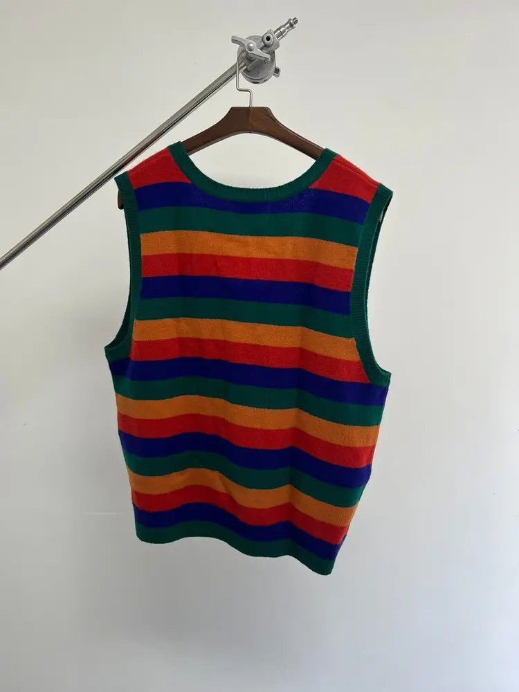 Dries Van Noten Dries Van Noten Dries Van Noten Multi Color Knitwear Tank Size US XL / EU 56 / 4 - 4 Thumbnail
