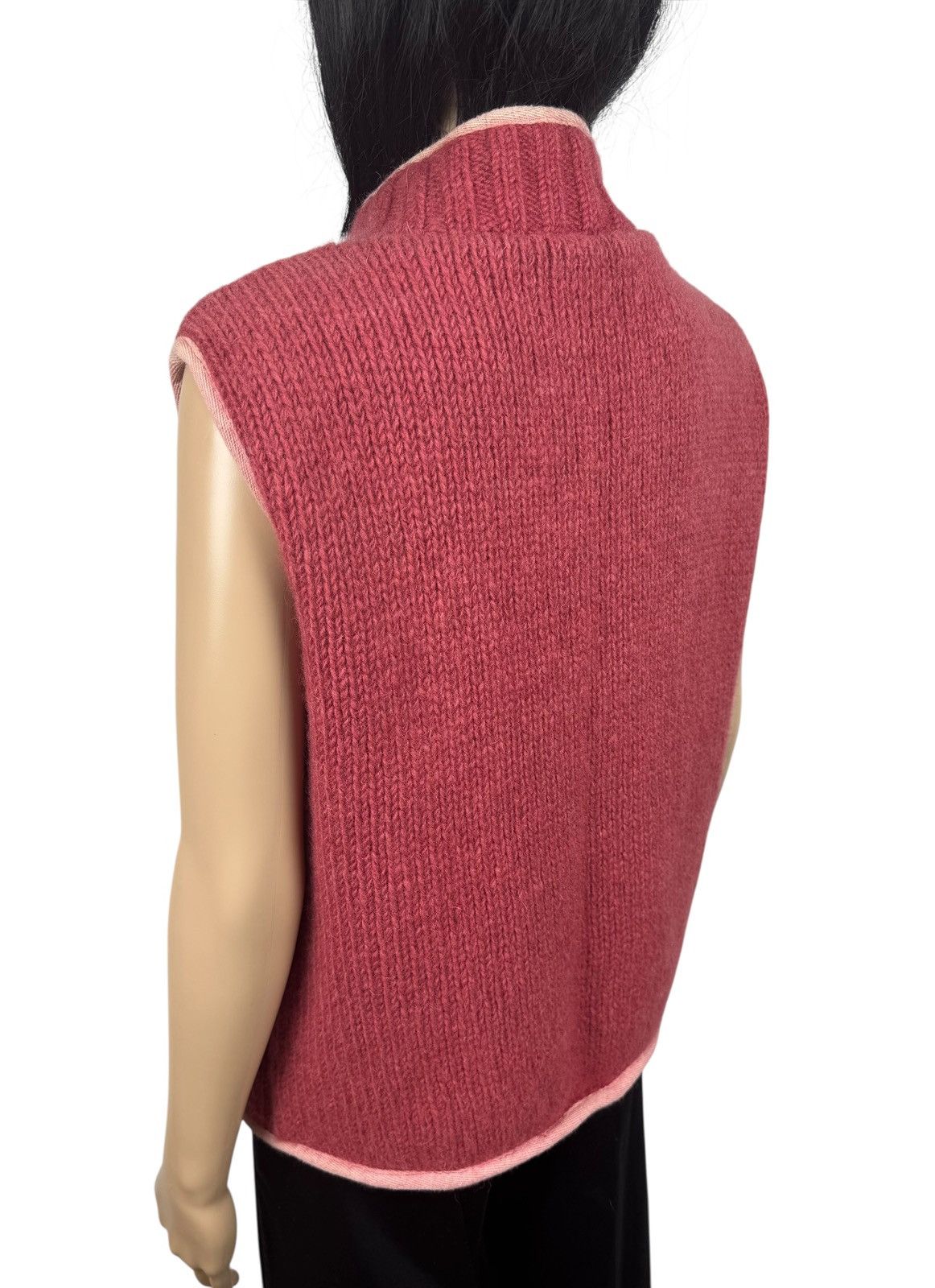 Other Pachamama Hand Knit Gilet Zip Vest Wool size S made in Nepal Size S / US 4 / IT 40 - 8 Thumbnail