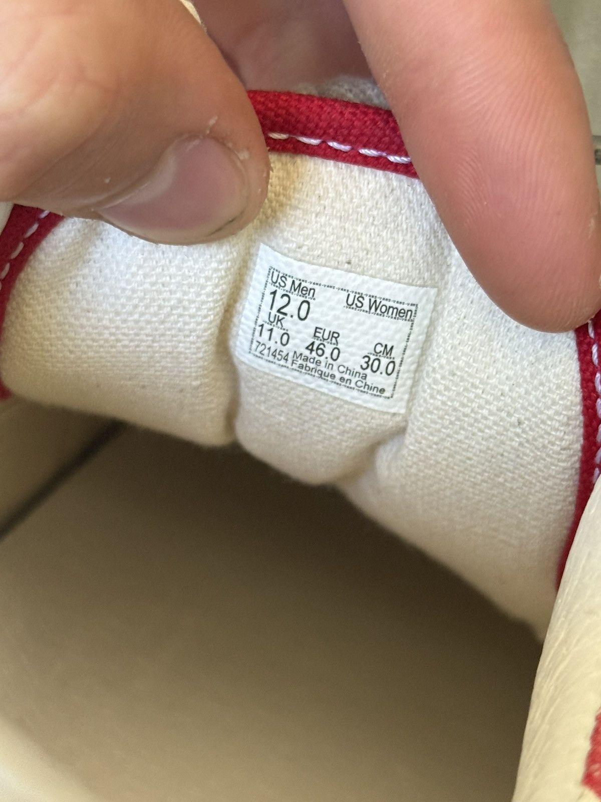 BIANCA CHANDON × Vans VANS BIANCO CHANDON DISTRESSED VANS Size US 12 / EU 45 - 12 Thumbnail