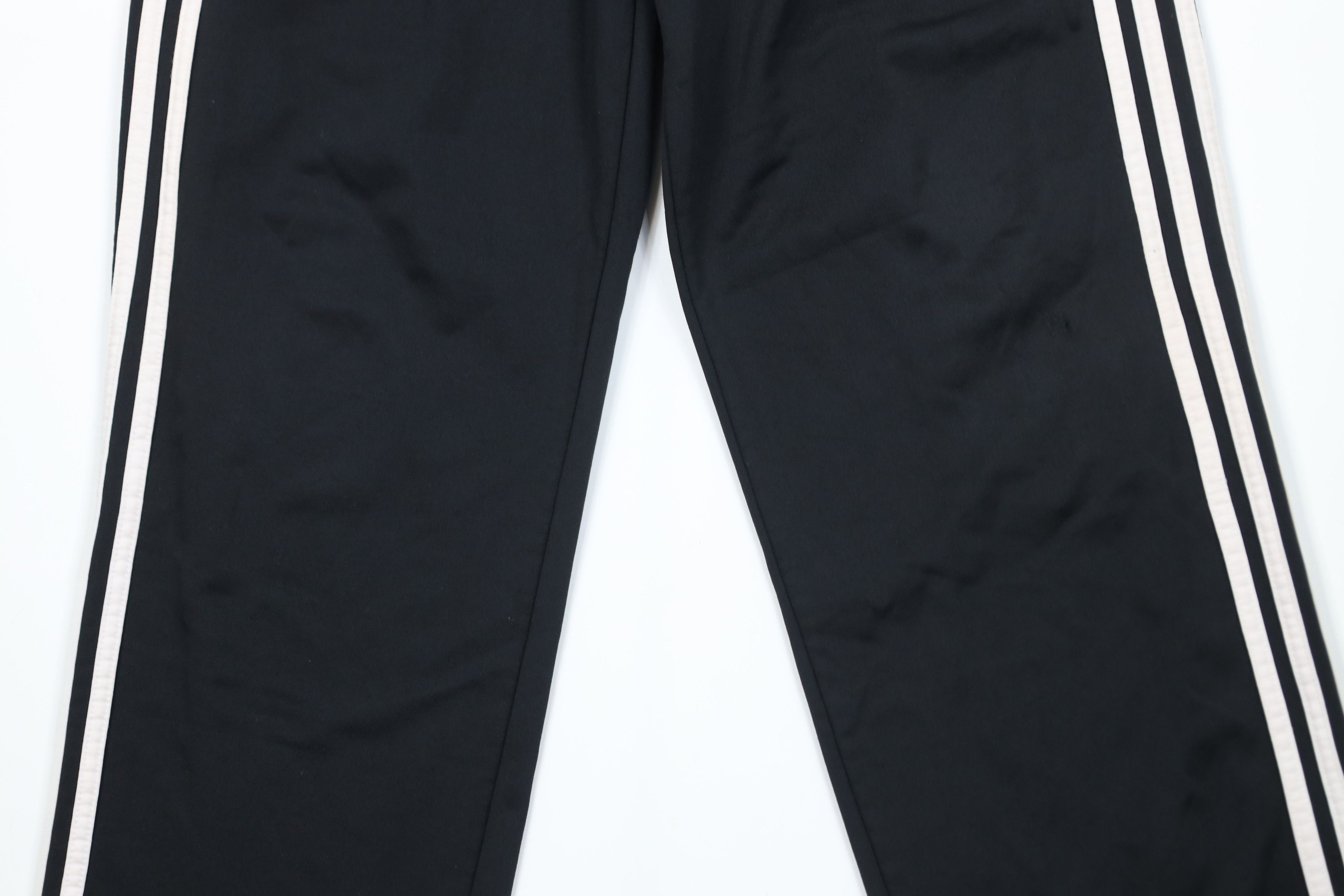 Adidas Vintage Y2K Adidas Striped Wide Leg Sweatpants Pants Black Size US 32 / EU 48 - 3 Thumbnail