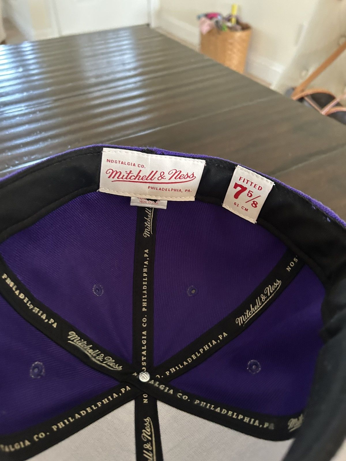 Mitchell & Ness × NBA × New Era LA Lakers 1987 finals fitted 7 5/8 Mitchell & Ness Size ONE SIZE - 5 Thumbnail