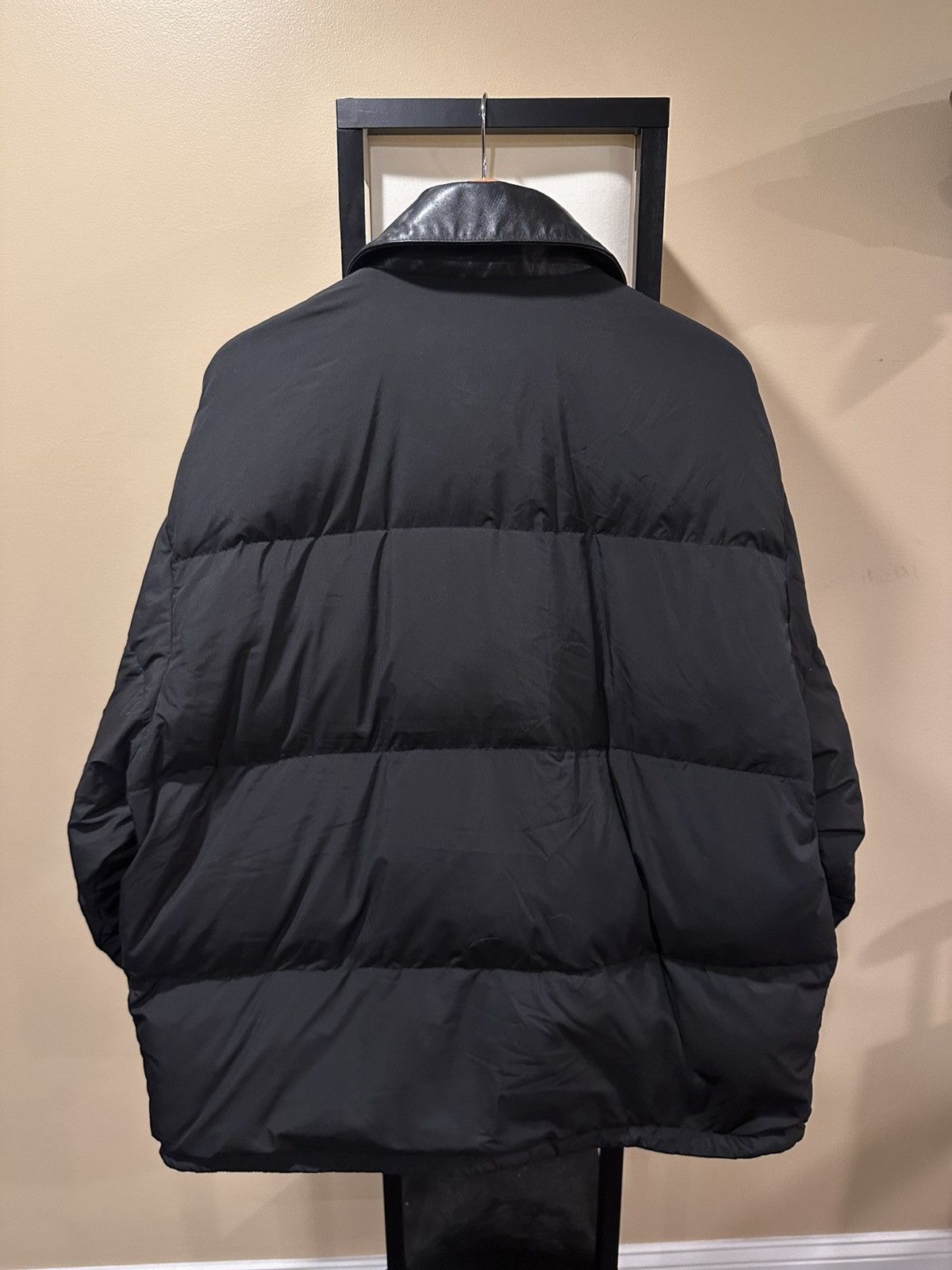 Miu Miu Miu Miu Technical Ponge Cropped Down Puffer Padded Jacket Size US L / EU 52-54 / 3 - 2 Thumbnail