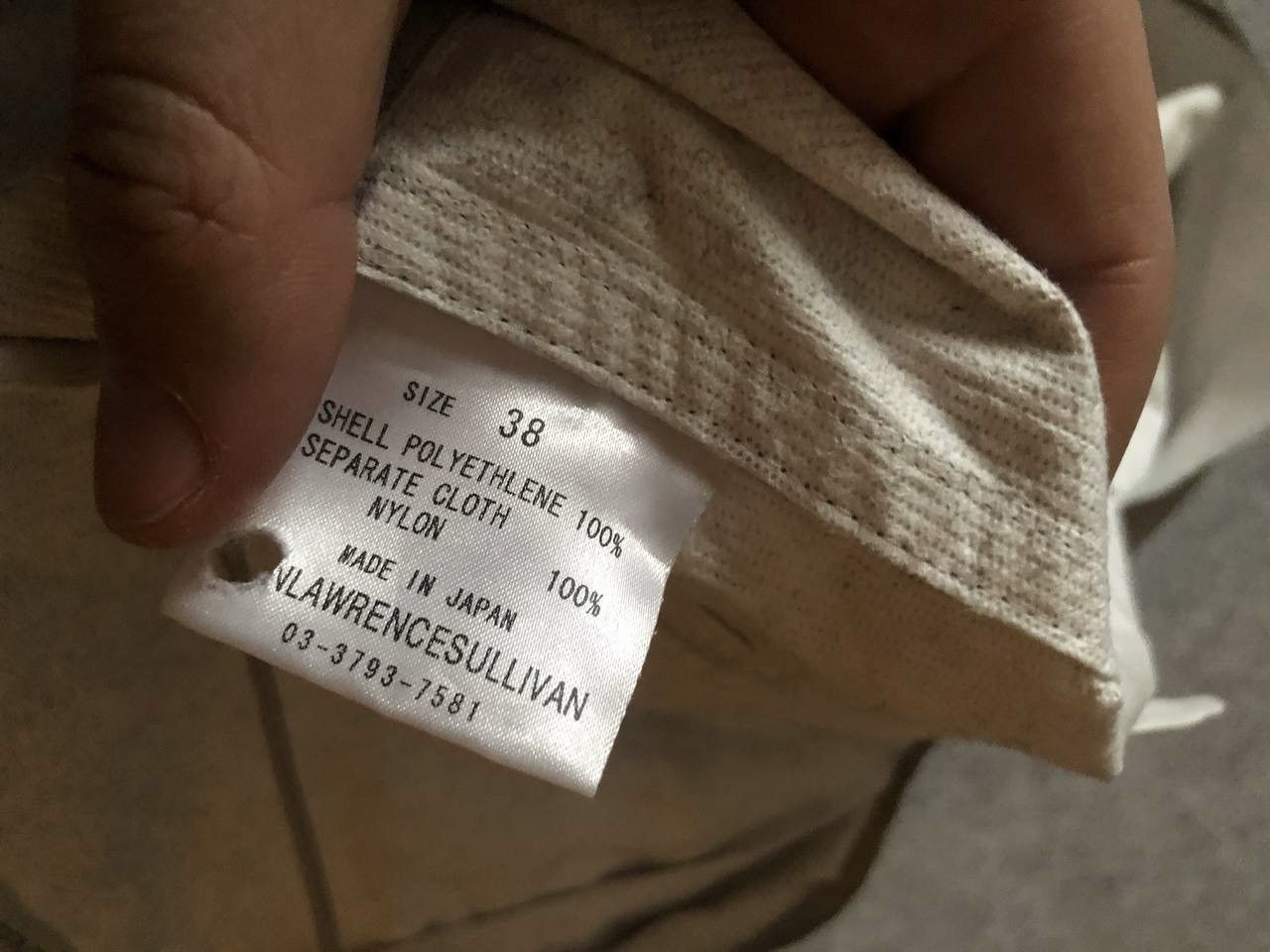 Designer × JOHN LAWRENCE SULLIVAN × Japanese Brand JOHN LAWRENCE SULLIVAN RAINCOAT Size US M / EU 48-50 / 2 - 13 Thumbnail