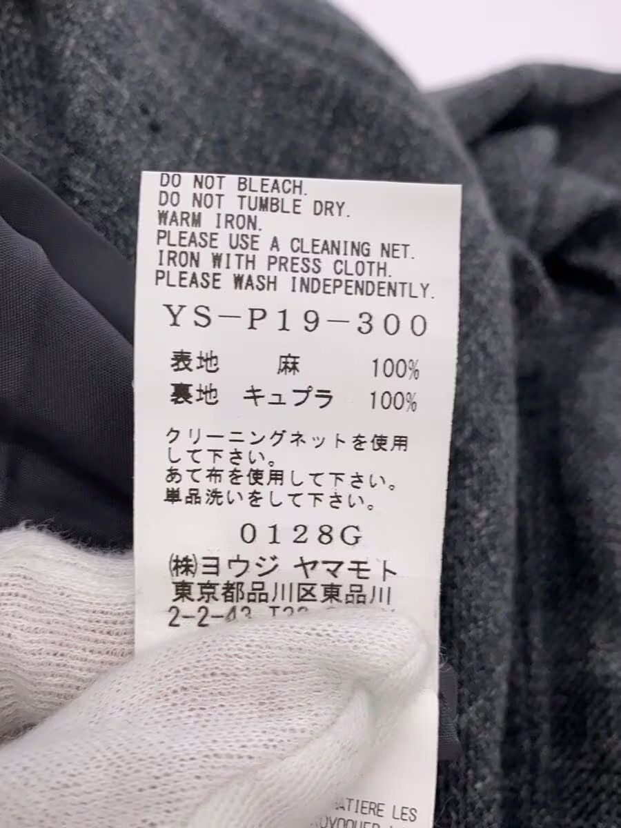 Yohji Yamamoto yohji yamamoto Y’s LINEN TWEED PLEATS TAPERED PANTS Size US 27 - 6 Thumbnail