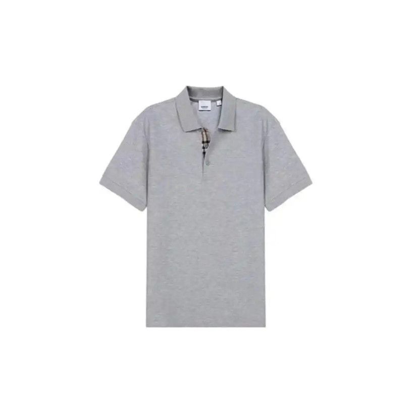 Burberry Burberry Gray Cotton Short Sleeve T-Shirt Size XS / US 0-2 / IT 36-38 - 1 Thumbnail