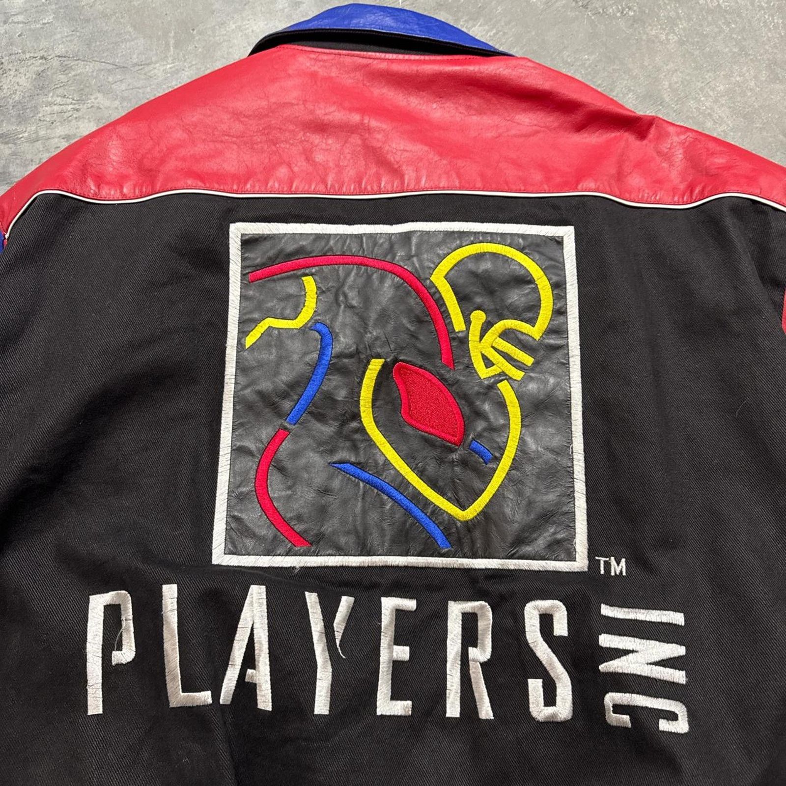 Jeff Hamilton × Vintage Vintage 90s Jeff Hamilton NFL Players INC Leather Jacket Size US XXL / EU 58 / 5 - 2 Thumbnail