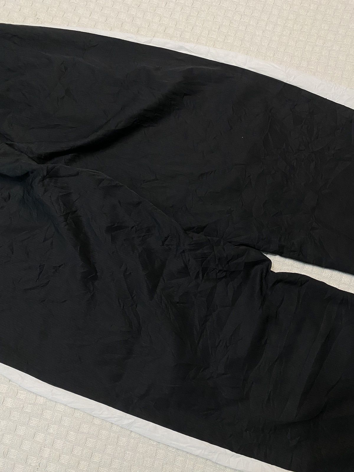 Carhartt Wip × Nike 💥VINTAGE NIKE SUPER BAGGY NYLON 90S WIDE LEG TRACK PANTS Y2K Size US 30 / EU 46 - 12 Thumbnail