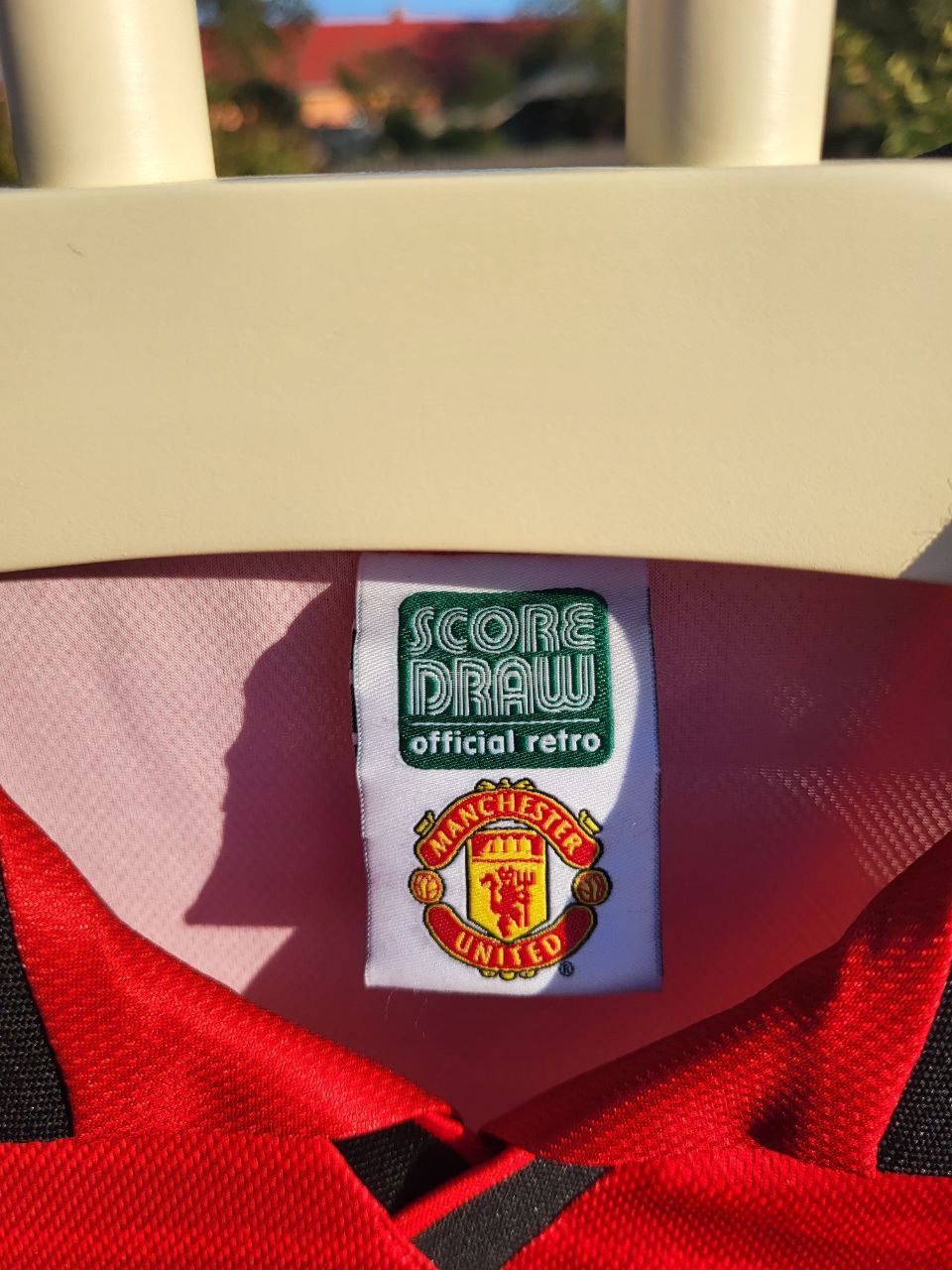 Vintage Score draw Manchester United 1994 jersey Size US L / EU 52-54 / 3 - 2 Thumbnail
