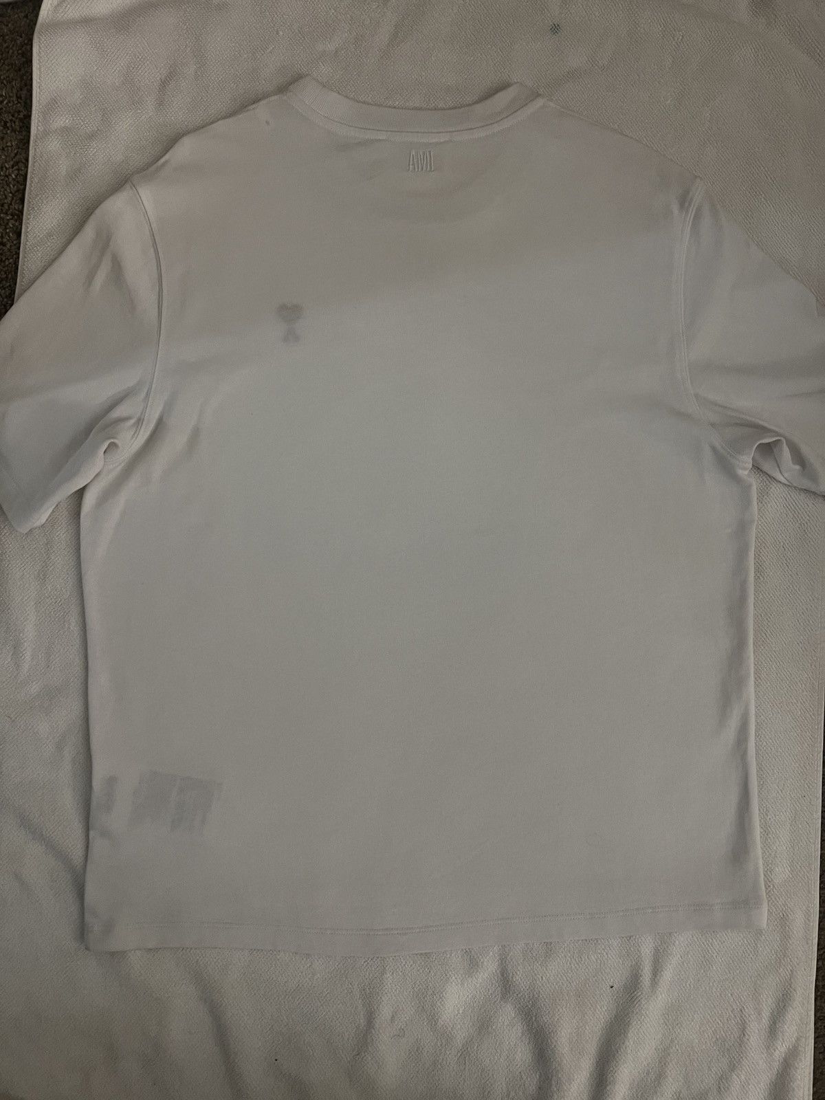 AMI AMI Paris White Logo Tee Size US S / EU 44-46 / 1 - 2 Thumbnail