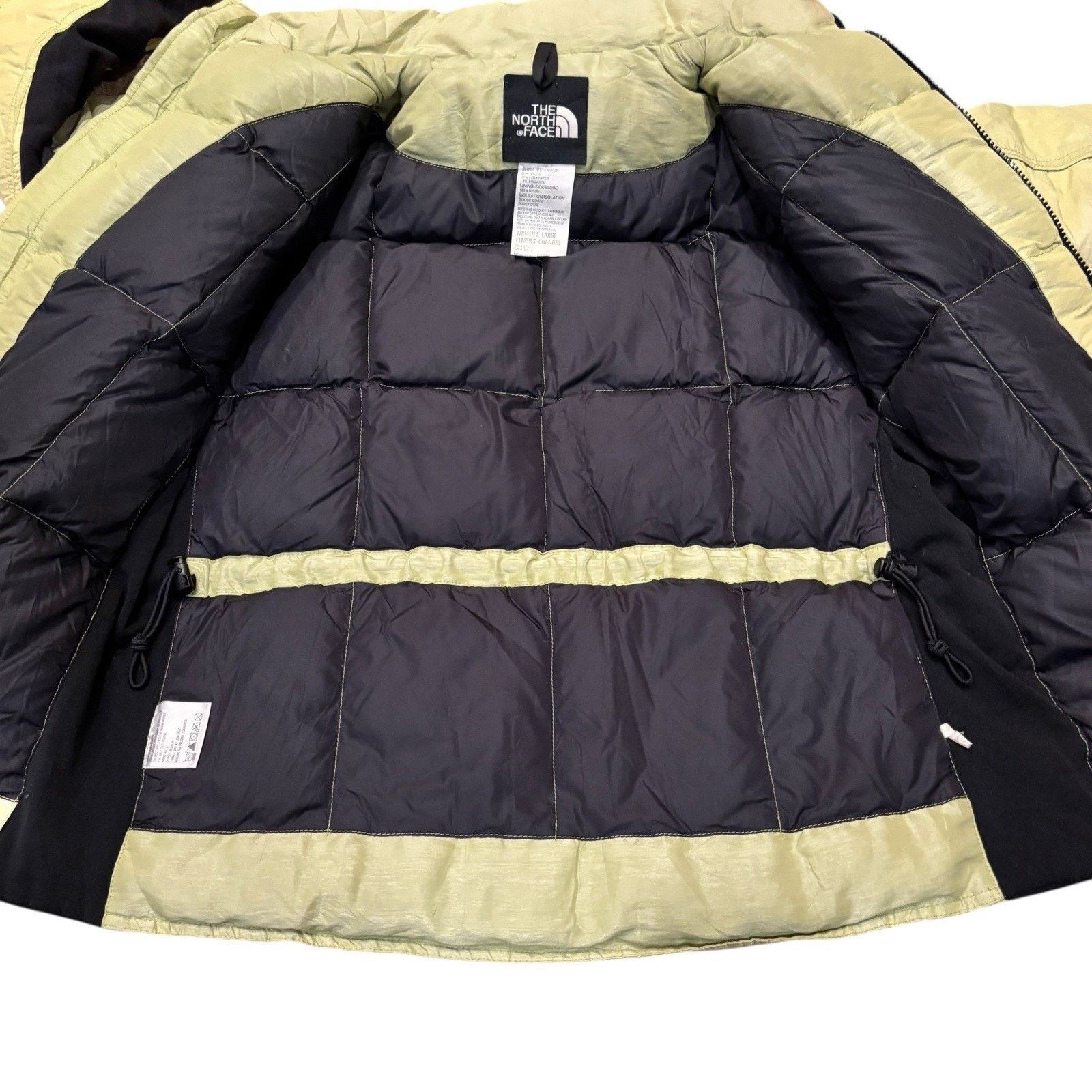 The North Face North Face Pale Green/Black 600 Hybrid Down Jacket W's Large Size L / US 10 / IT 46 - 6 Thumbnail