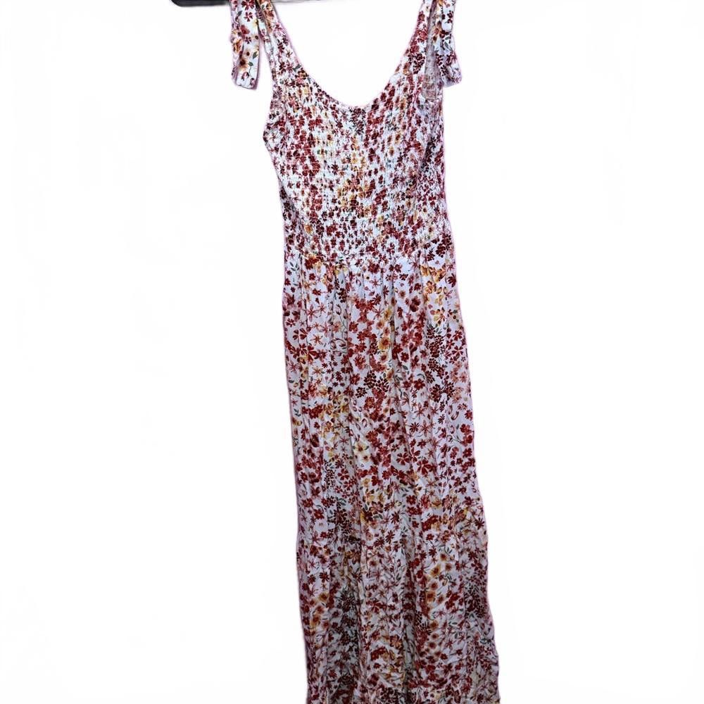 Designer Charming Floral Maxi Dress - Perfect for Summer Getaways Size M / US 6-8 / IT 42-44 - 1 Thumbnail