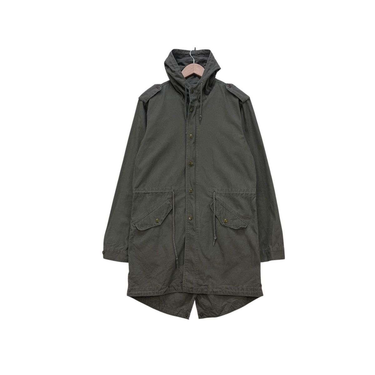 Hysteric Glamour 💥Vintage Japanese Brand Jungle Storm Parka Fishtail Jacket Size M / US 6-8 / IT 42-44 - 1 Thumbnail