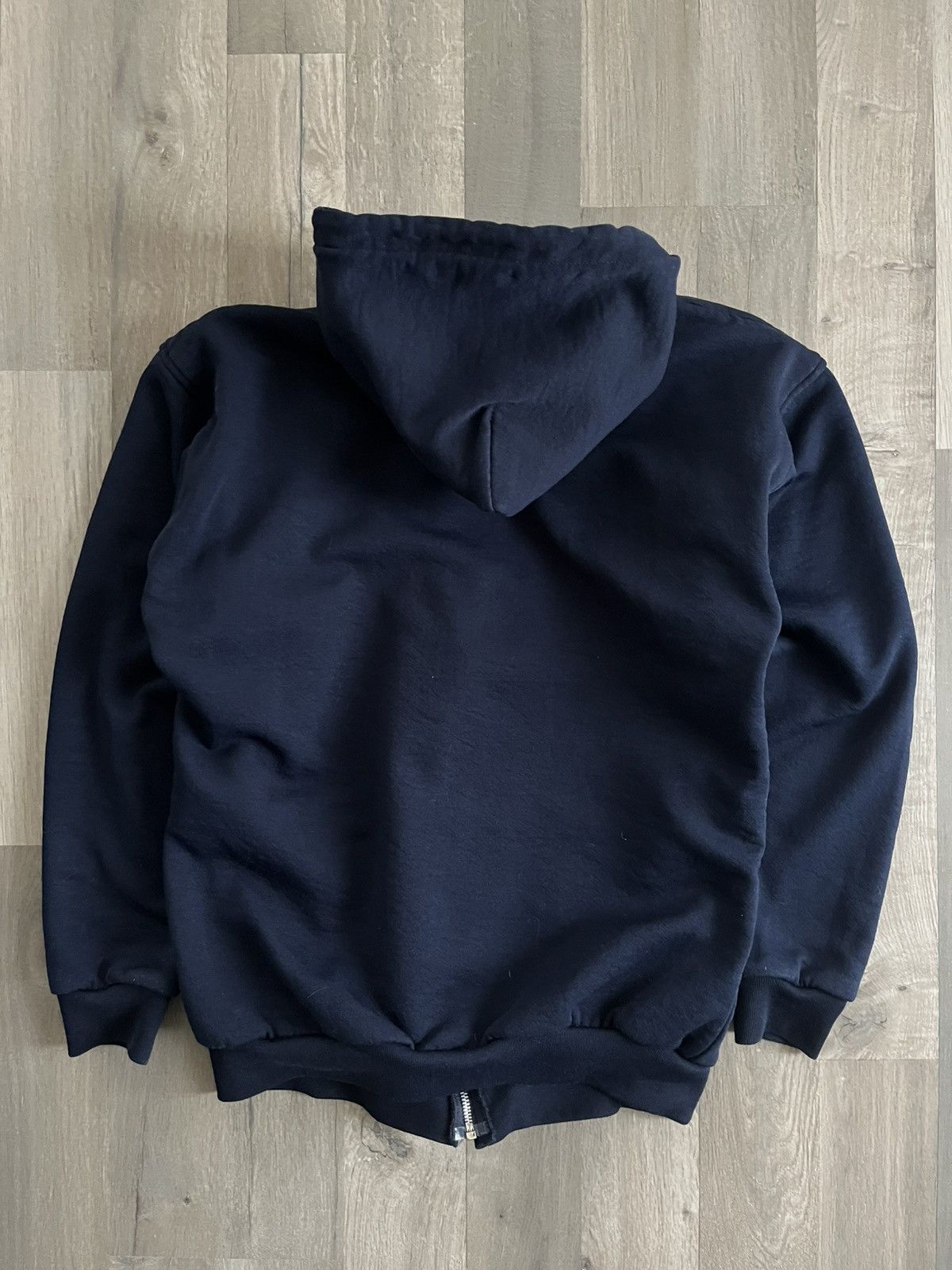 Vintage 80s Pluma Waffle Lined Zip Hoodie Size US L / EU 52-54 / 3 - 3 Thumbnail