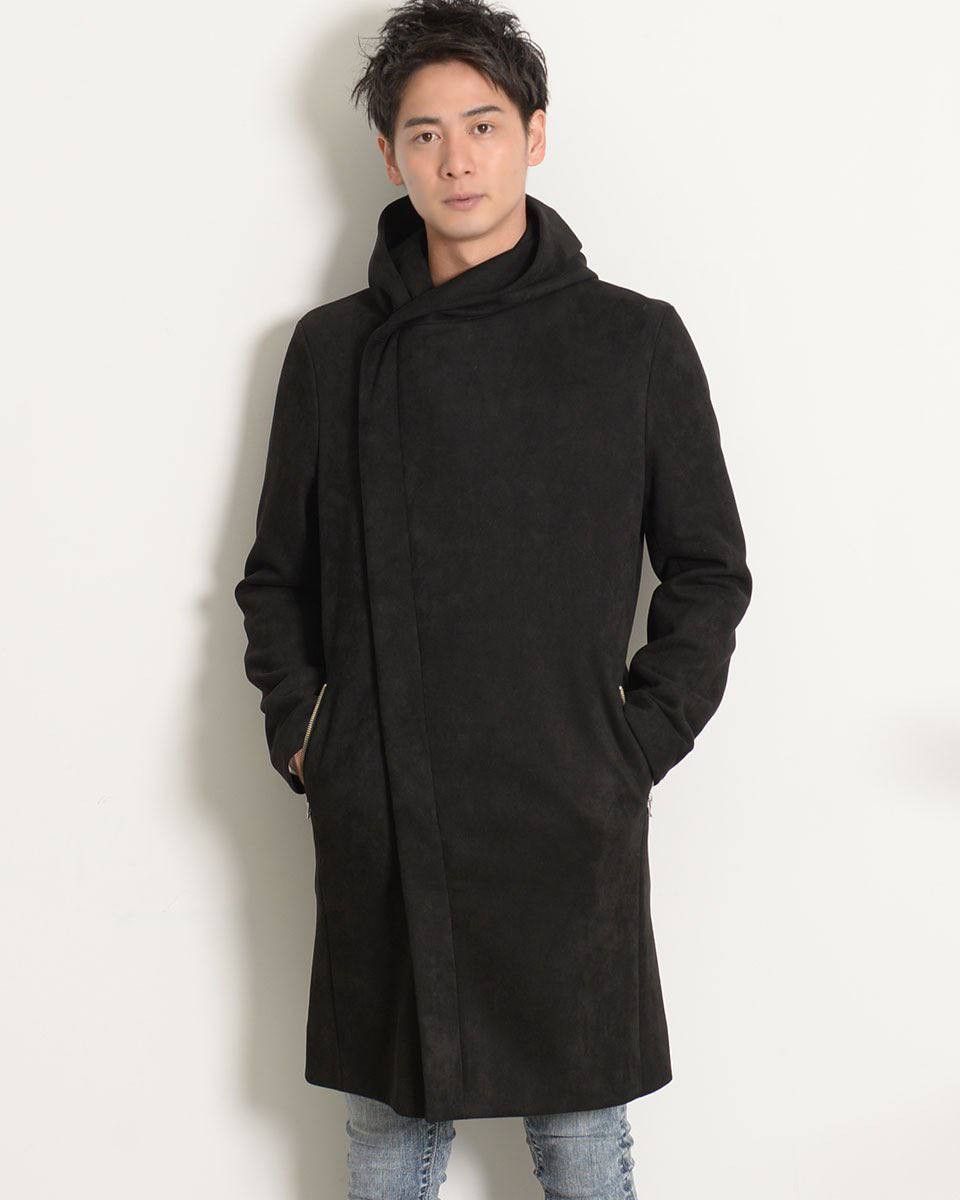 GOSTAR DE FUGA GOSTAR DE FUGA Asymmetrical Hooded Coat Jacket Size US S / EU 44-46 / 1 - 8 Thumbnail