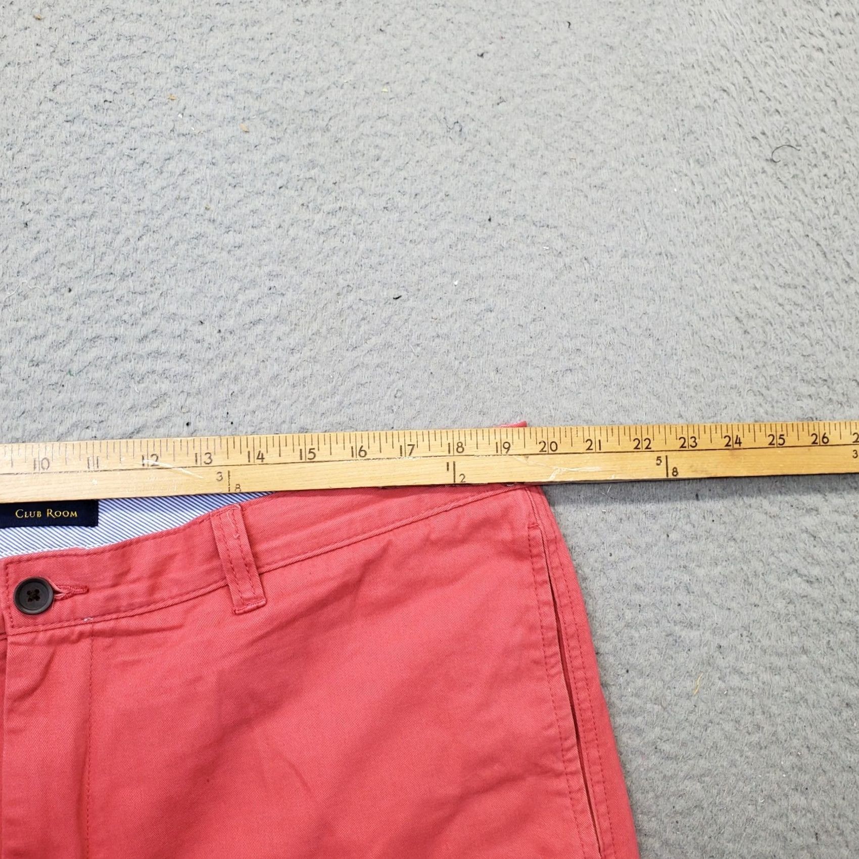 Club Room Club Room Chino Shorts Mens 38 Pink Shirt Deni... Size US 38 / EU 54 - 5 Thumbnail