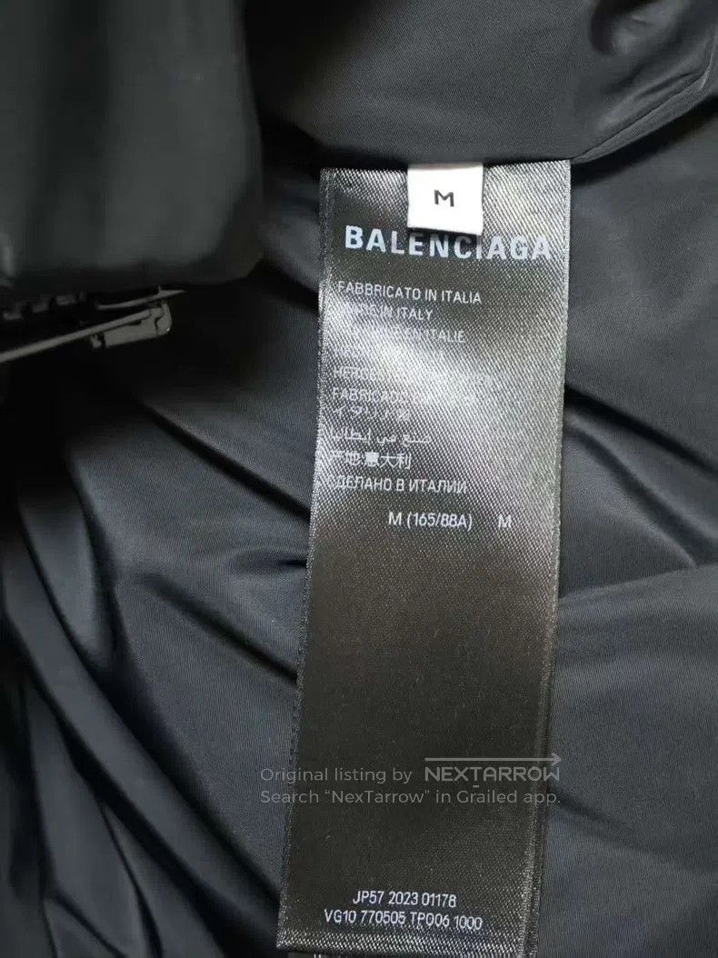 Balenciaga Balenciaga Logo Printed Zipper Cotton Jacket Coat Down Jac Size US M / EU 48-50 / 2 - 4 Thumbnail