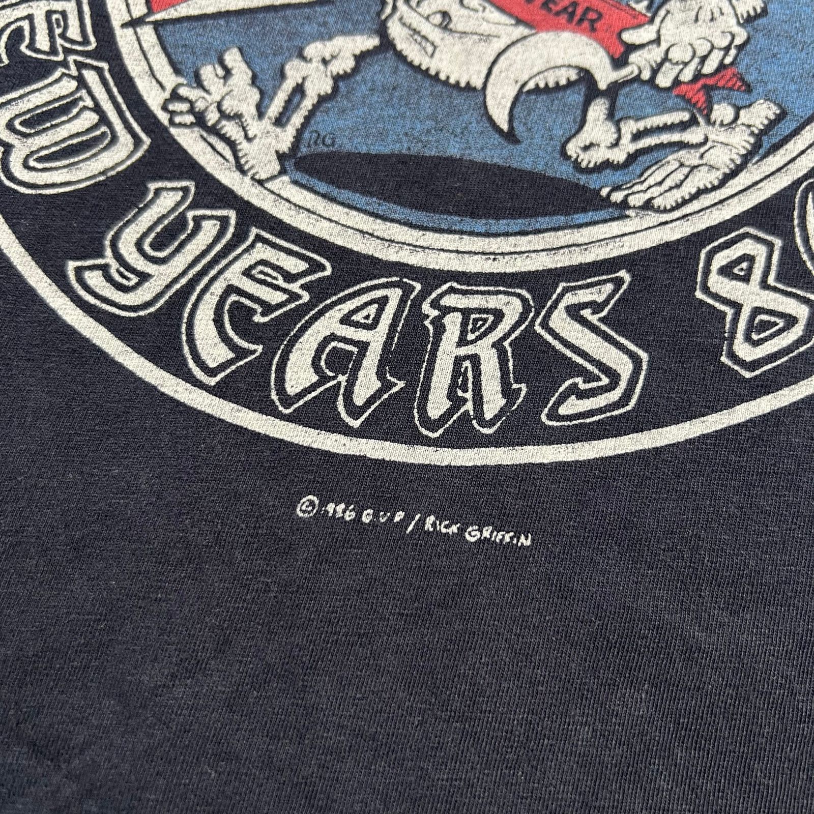 Vintage Vintage New Year's Eve Rick Griffin T shirt S grateful dead Size US S / EU 44-46 / 1 - 3 Thumbnail