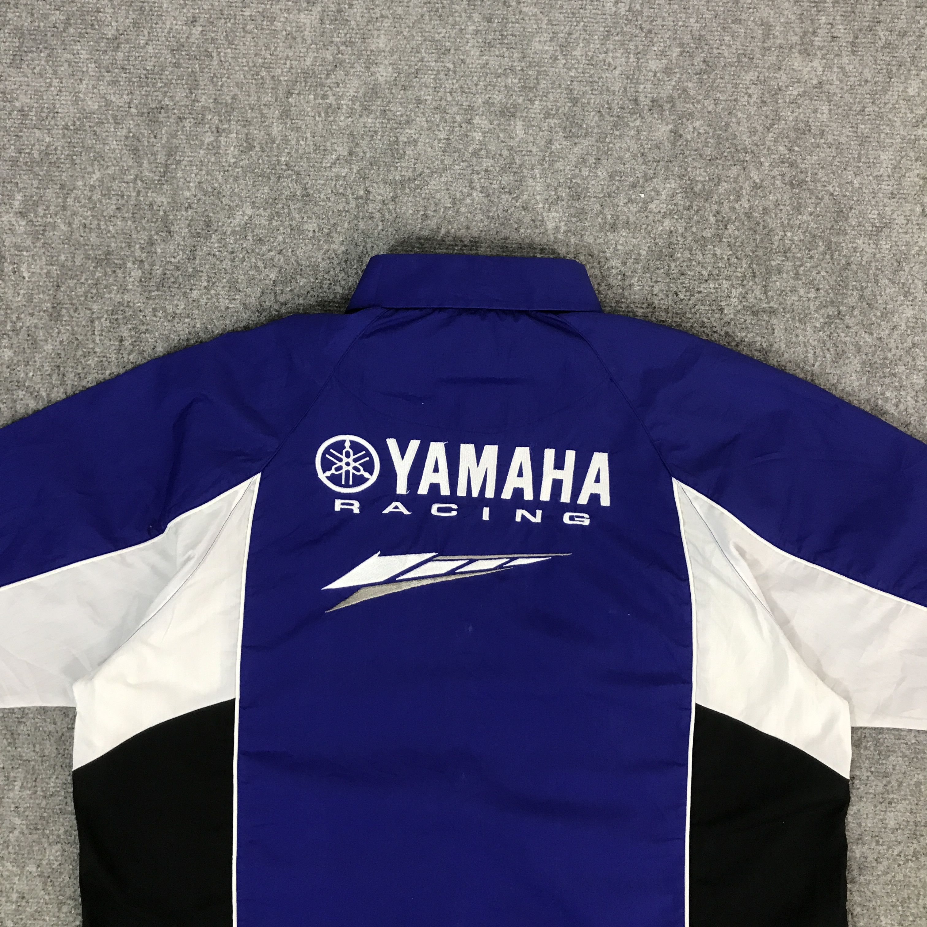 Japanese Brand × Yamaha YAMAHA RACING BLUE RARE BUTTON UP SHIRTS Size US L / EU 52-54 / 3 - 4 Thumbnail