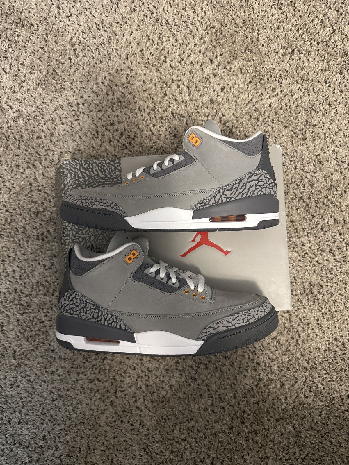 Jordan Brand Air Jordan 3 Retro “Cool Grey” Size US 12 / EU 45 - 1 Thumbnail