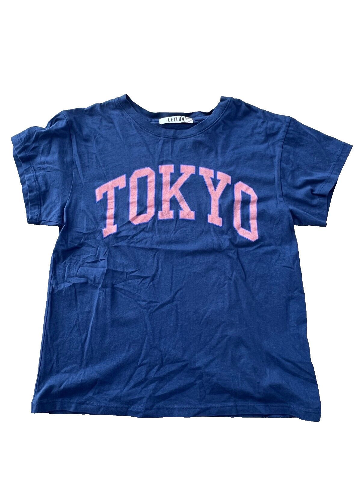 Letluv for Anthropologie Tokyo Tee Blue ( M )