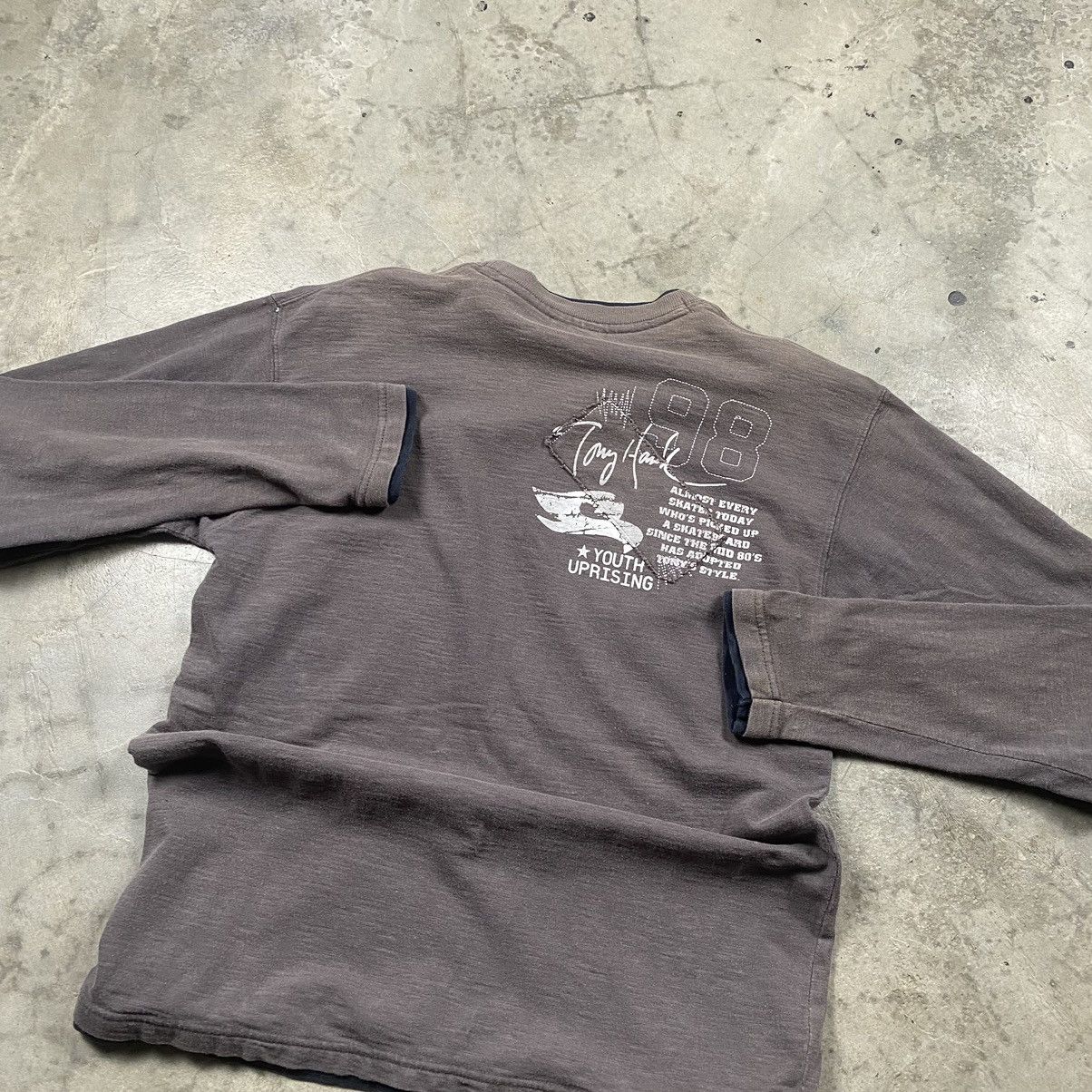 Tony Hawk y2k Tony Hawk Skateboard LS Tee Size US M / EU 48-50 / 2 - 6 Thumbnail
