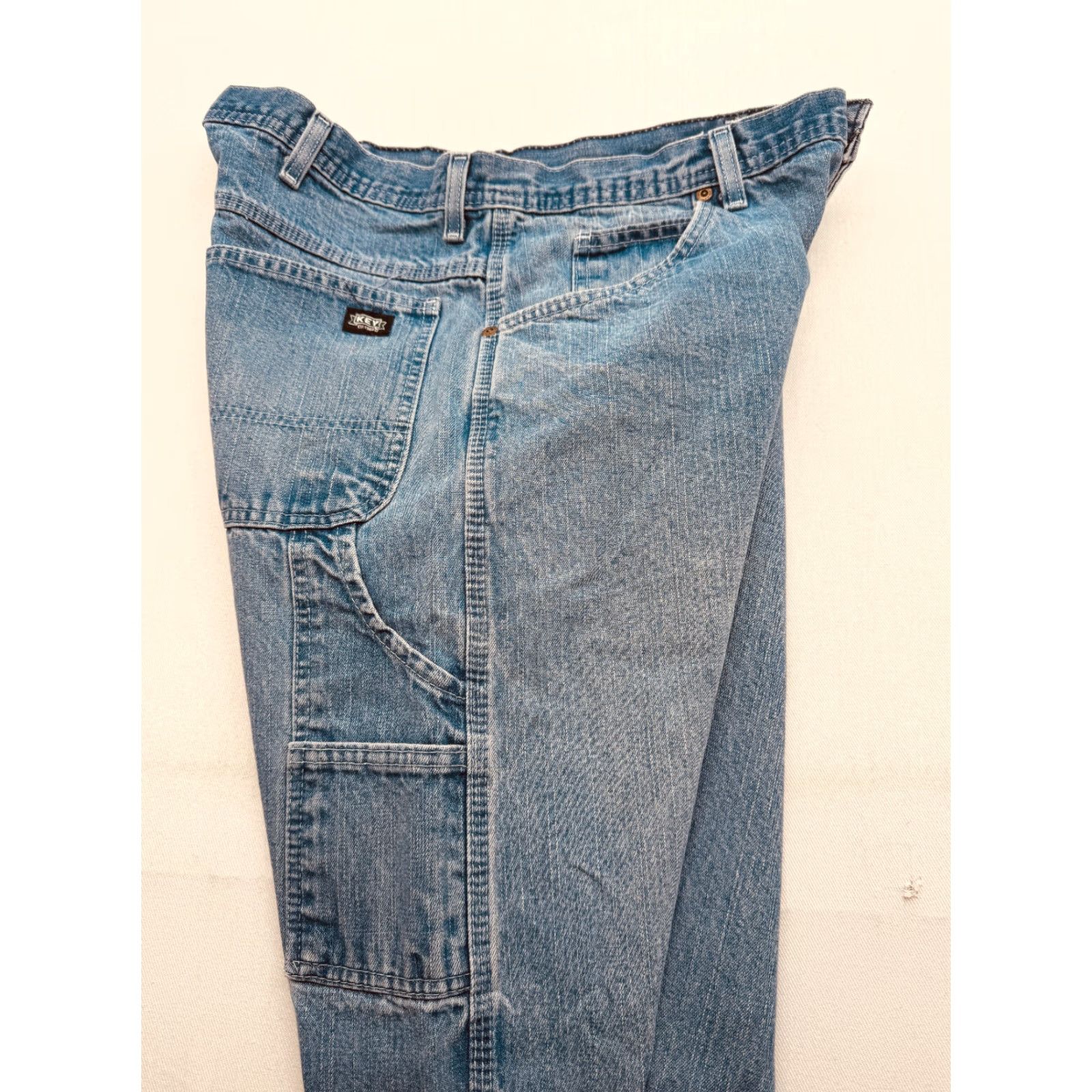 Carhartt Carhartt Jeans 36x30 5-Pocket 100% Cotton Blue Relaxed Fit Straight Denim Men’s Jeans Size US 36 / EU 52 - 5 Thumbnail