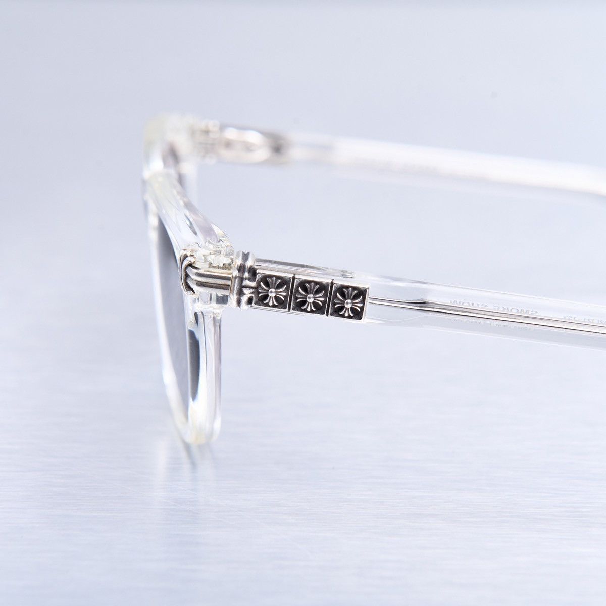 Chrome Hearts CHROME HEARTS SMOKE SHOW CRYSTAL GLASSES Size ONE SIZE - 3 Thumbnail