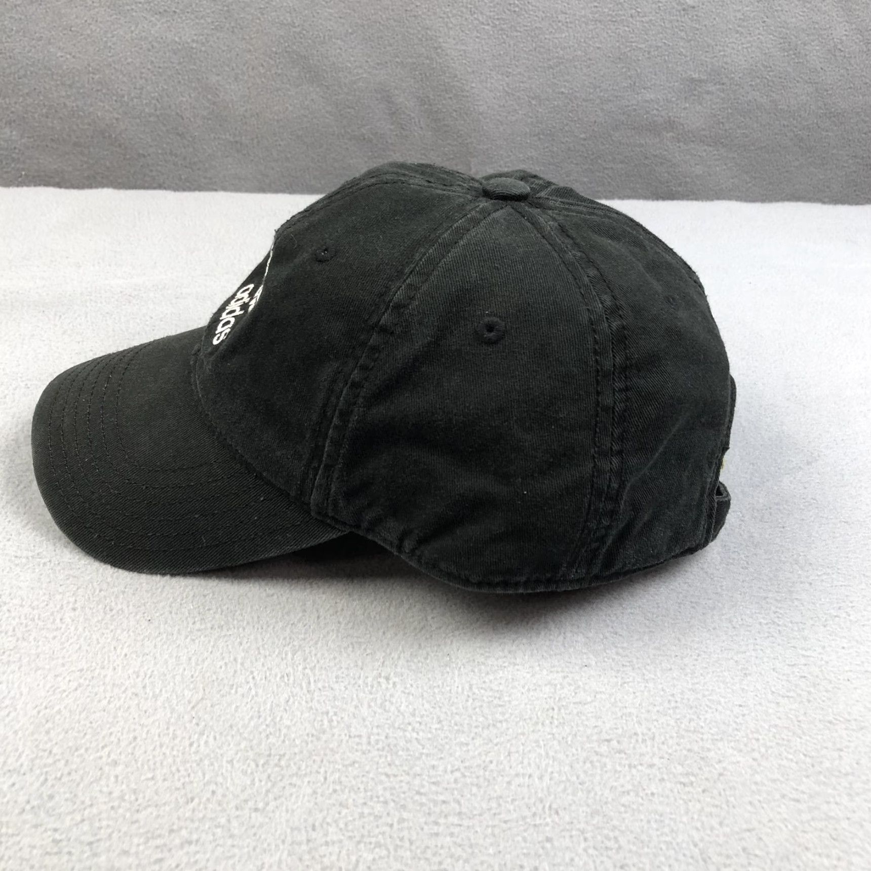 Adidas Adidas Hat Mens Strap Back Black White Trefoil Adjustable One Size Golf Cap Size ONE SIZE - 4 Thumbnail