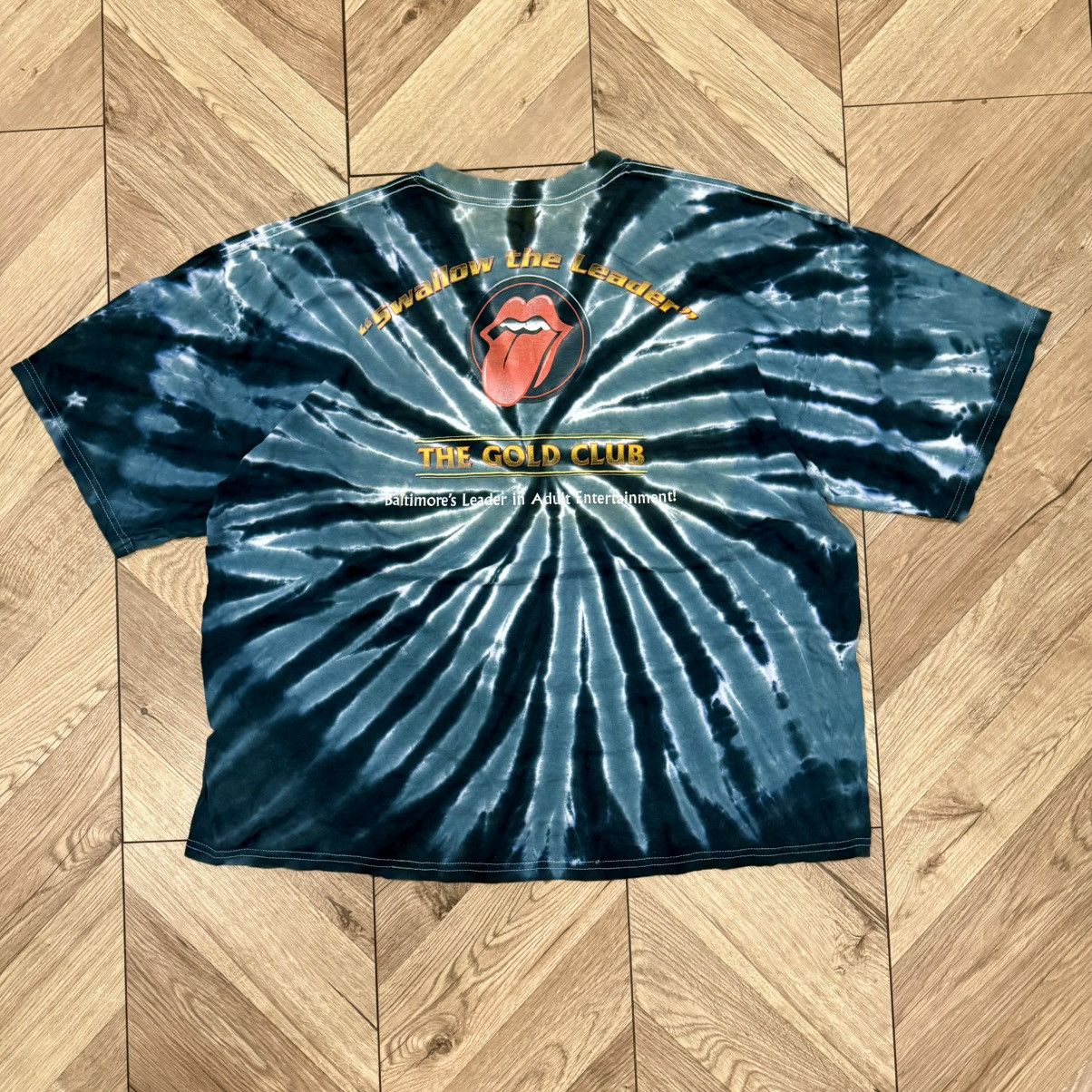 The Rolling Stones Vintage The Rolling Stones 1998 World Tour Gold Logo 90s Tee Size US XL / EU 56 / 4 - 1 Thumbnail
