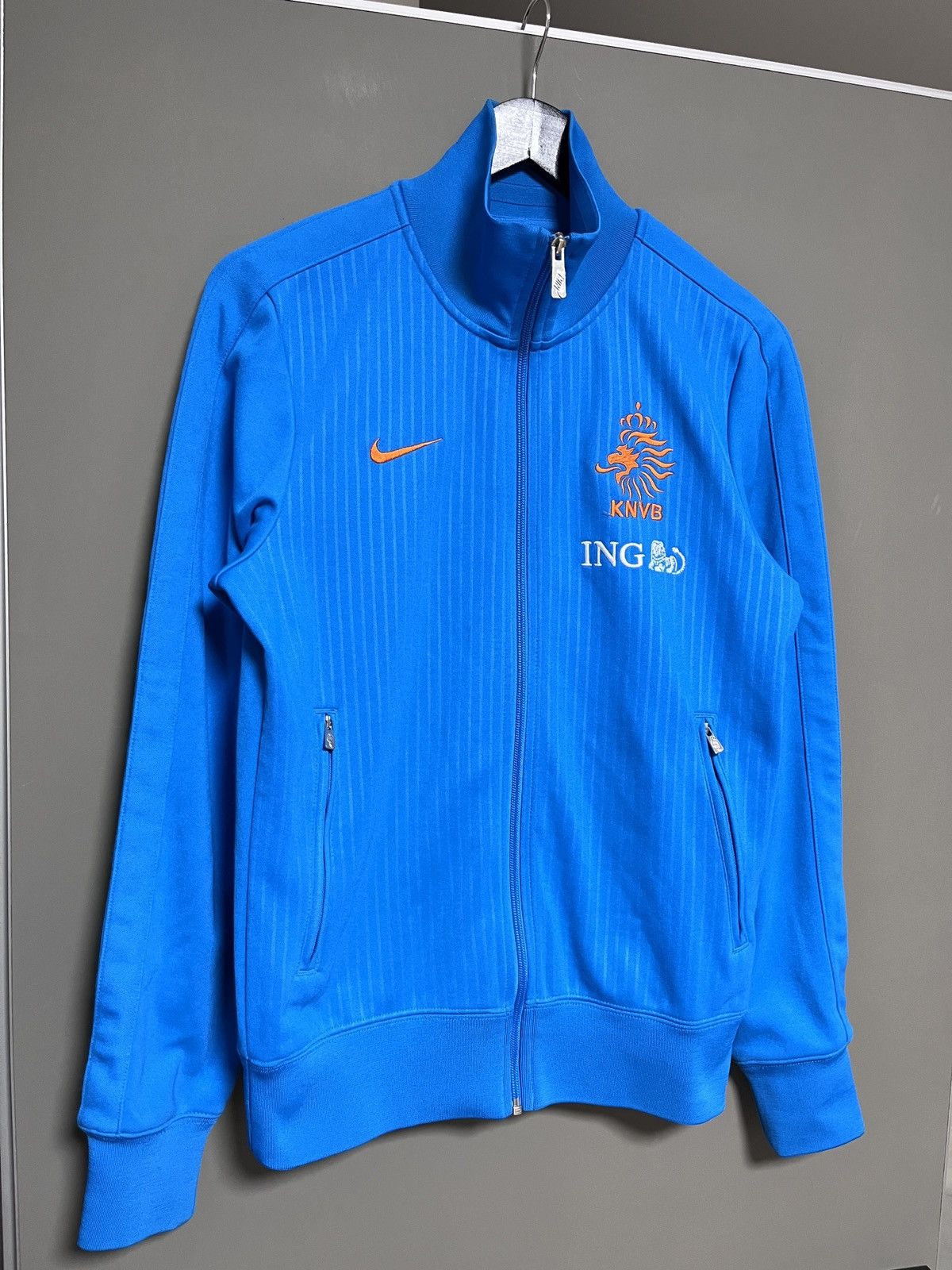 Nike Nike Holland Nederland KNVB Soccer Football Track Jacket Size US S / EU 44-46 / 1 - 6 Thumbnail