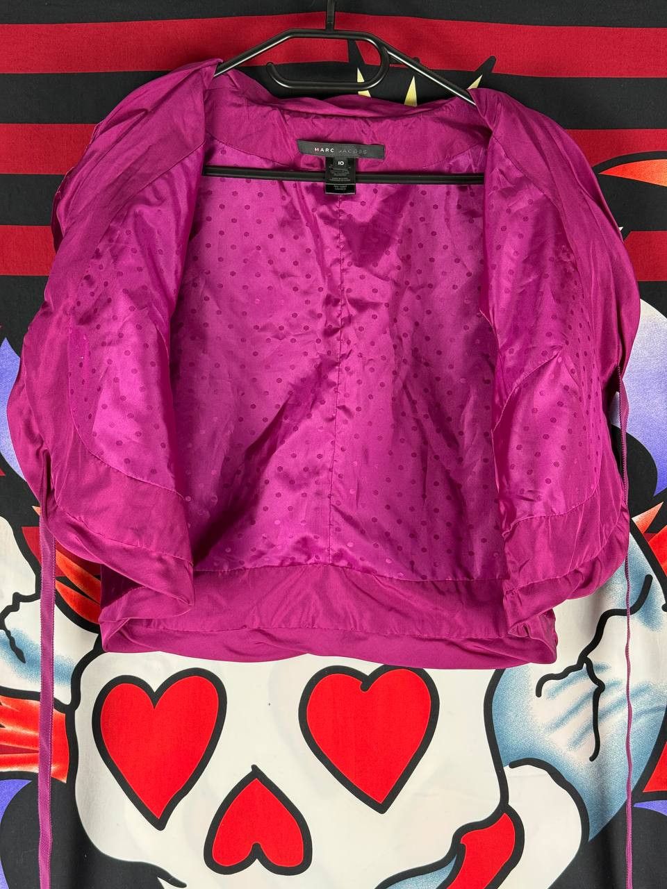 Marc Jacobs Marc Jacobs Luxury Velour silk Shrug Pink Bow west Size 10 Size M / US 6-8 / IT 42-44 - 6 Thumbnail