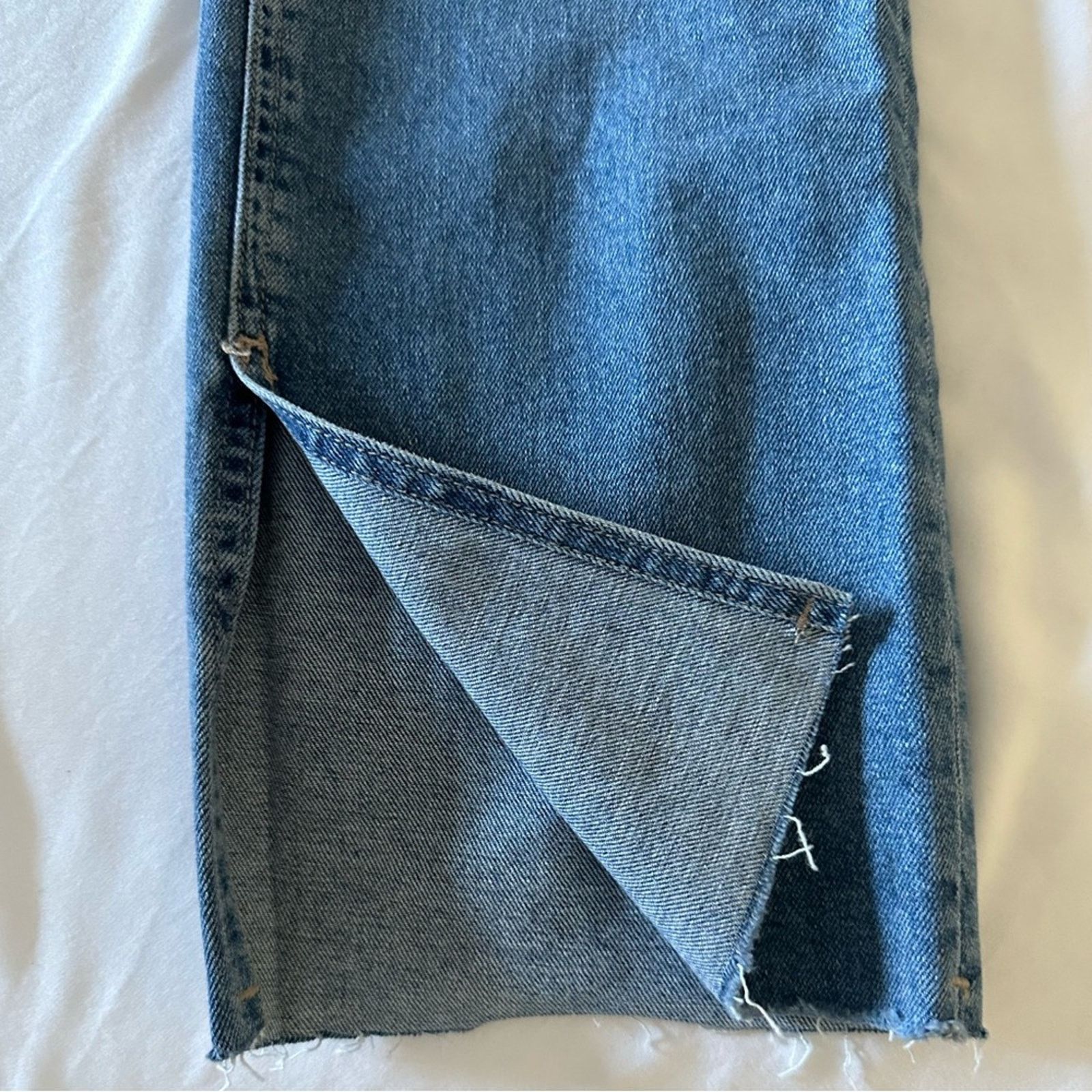 DL1961 NEW DL1961 Patti Straight High Rise Jeans Raw Sz 27 $209 Size 27" / US 4 / IT 40 - 7 Thumbnail