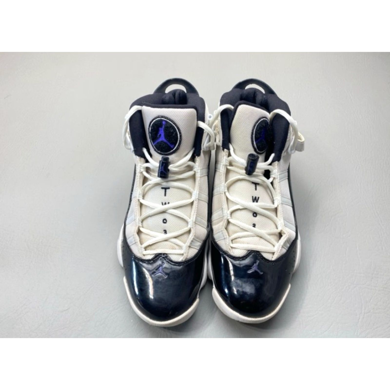 Jordan Brand Jordan Te 2 Low 6 Rings Sneakers White Black Dark Concord Men's Size 10 1384 Size US 10 / EU 43 - 4 Thumbnail