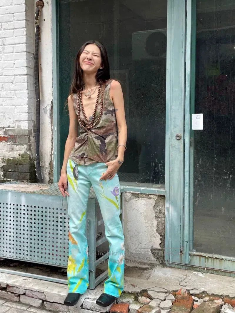 Junya Watanabe junya watanabe camouflage embellished top. Size US S / EU 44-46 / 1 - 1 Thumbnail