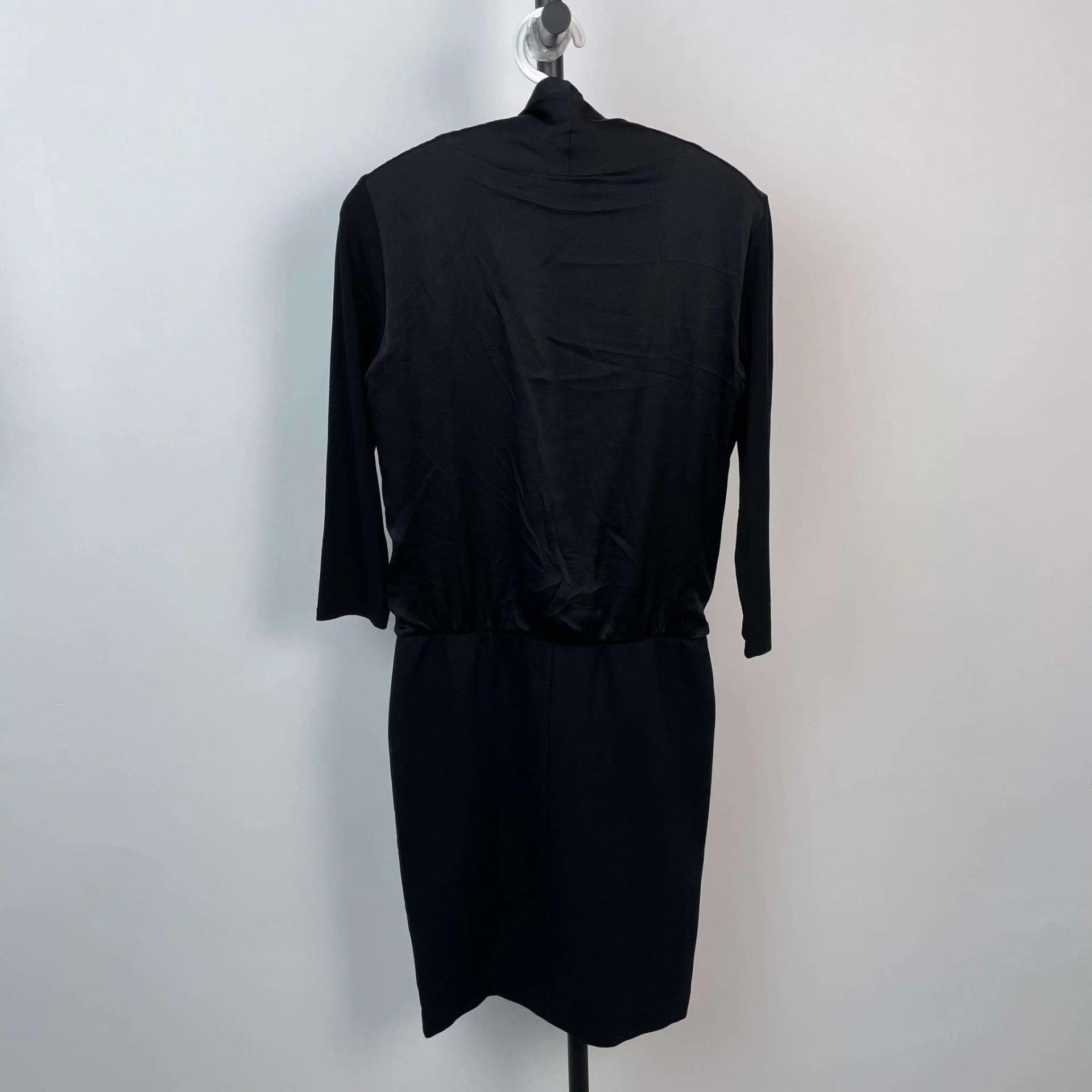 Max Mara MaxMara silk blend dress 40 black Size M / US 6-8 / IT 42-44 - 2 Thumbnail