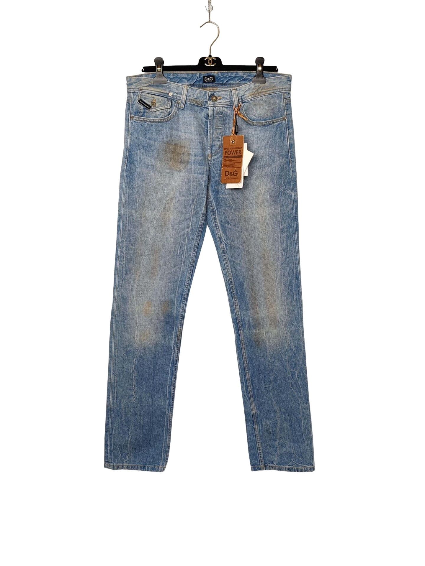 Dolce & Gabbana D&G Expert Fitting Service Power Jeans Size 32 Size US 32 / EU 48 - 1 Thumbnail