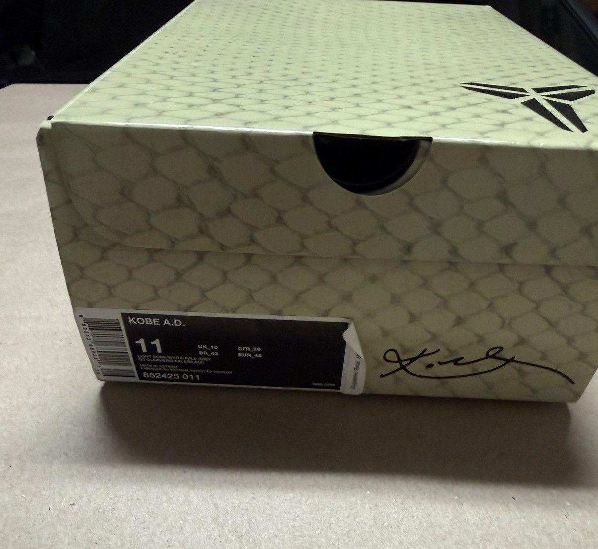Nike Nike Kobe A.D. AD Light Bone Men’s size 11 Basketball Rare Size US 11 / EU 44 - 6 Thumbnail