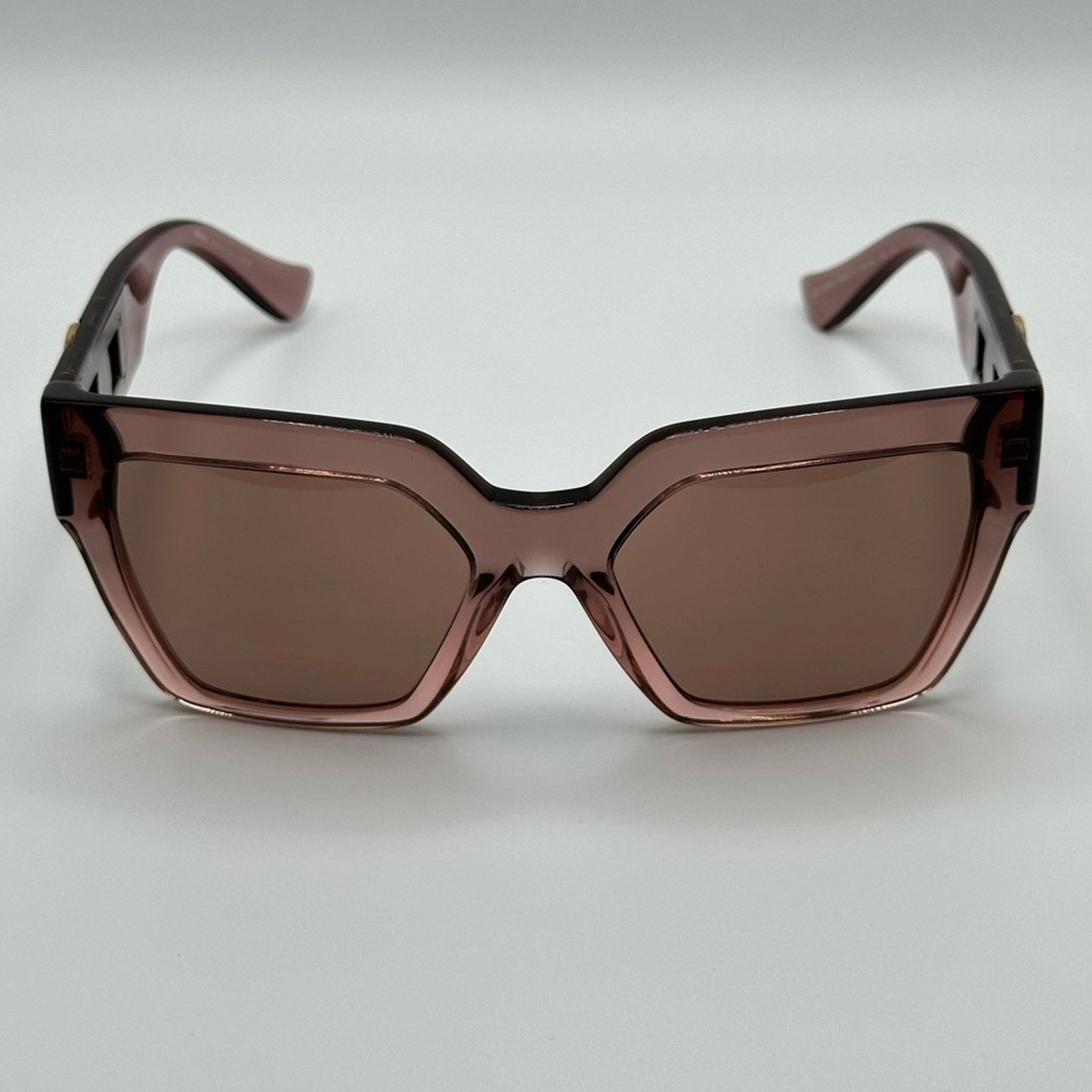 Versace NEW VERSACE VE4458 543573 Brown Transparent Light Brown Size ONE SIZE - 4 Thumbnail