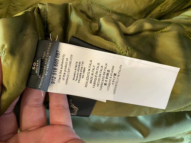 Versace Versace Medusa embroidered coat Size US L / EU 52-54 / 3 - 6 Thumbnail