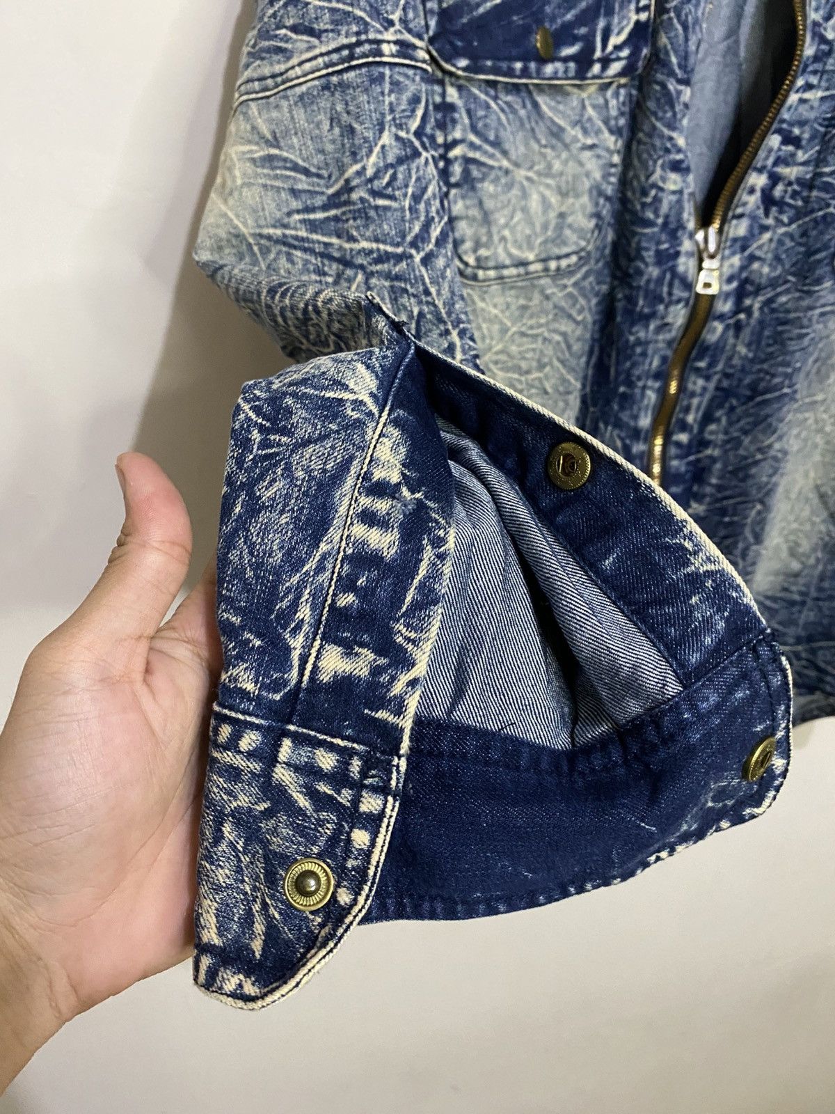 Homme + Femme La × If Six Was Nine × Japanese Brand Homme + Femme Zipper Jean Jacket If Six Was Nine Style Size US M / EU 48-50 / 2 - 9 Thumbnail