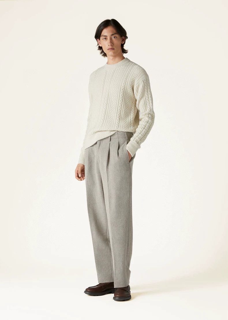 Loro Piana LORO PIANA Gosen trousers Size US 36 / EU 52 - 1 Thumbnail