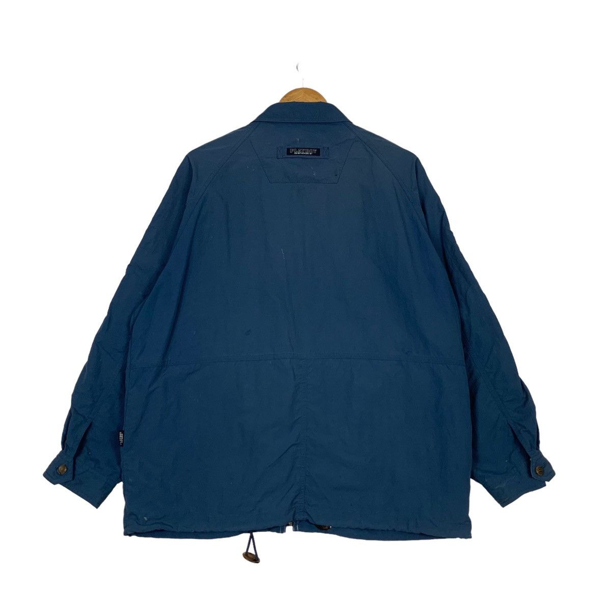 Playboy PLAYBOY SPORT Blue Casual Light Jacket #1056-C48 Size US L / EU 52-54 / 3 - 7 Thumbnail