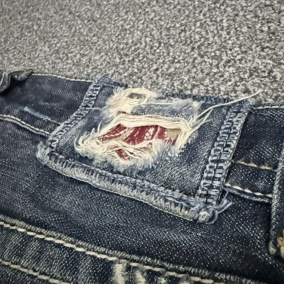 If Six Was Nine Archives ‼️ y2k Seditionaries Mek Denim Distressed HG Style Size US 34 / EU 50 - 9 Thumbnail