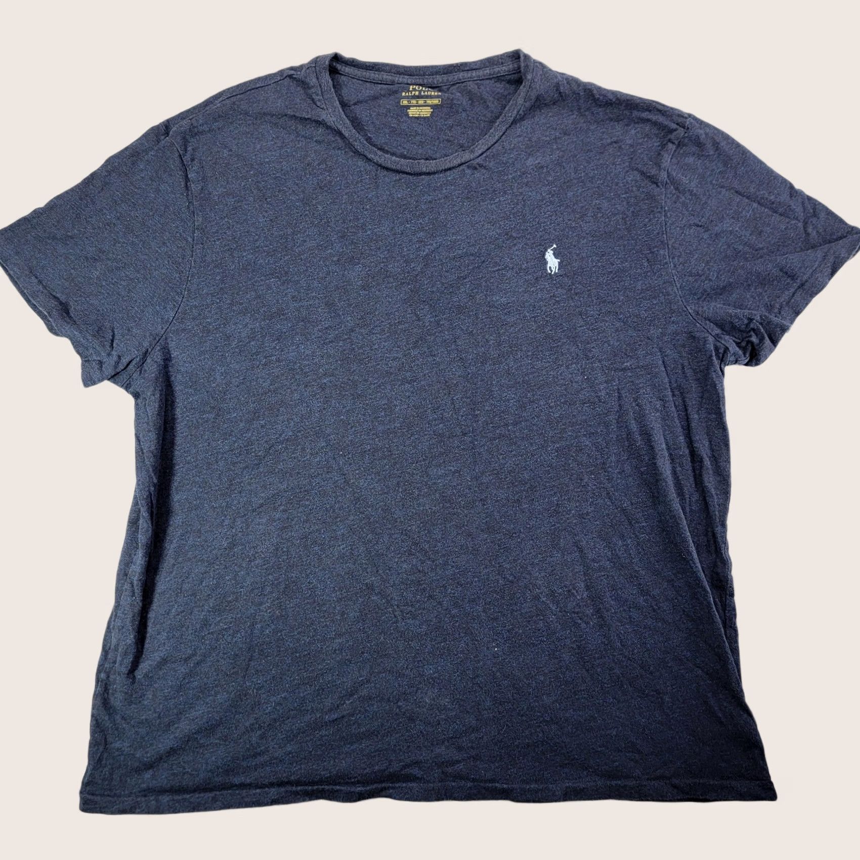 Polo Ralph Lauren Polo Ralph Lauren Shirt Mens 2XL Blue Crewneck Short Sleeve Embroidered Pony Size US XXL / EU 58 / 5 - 1 Thumbnail