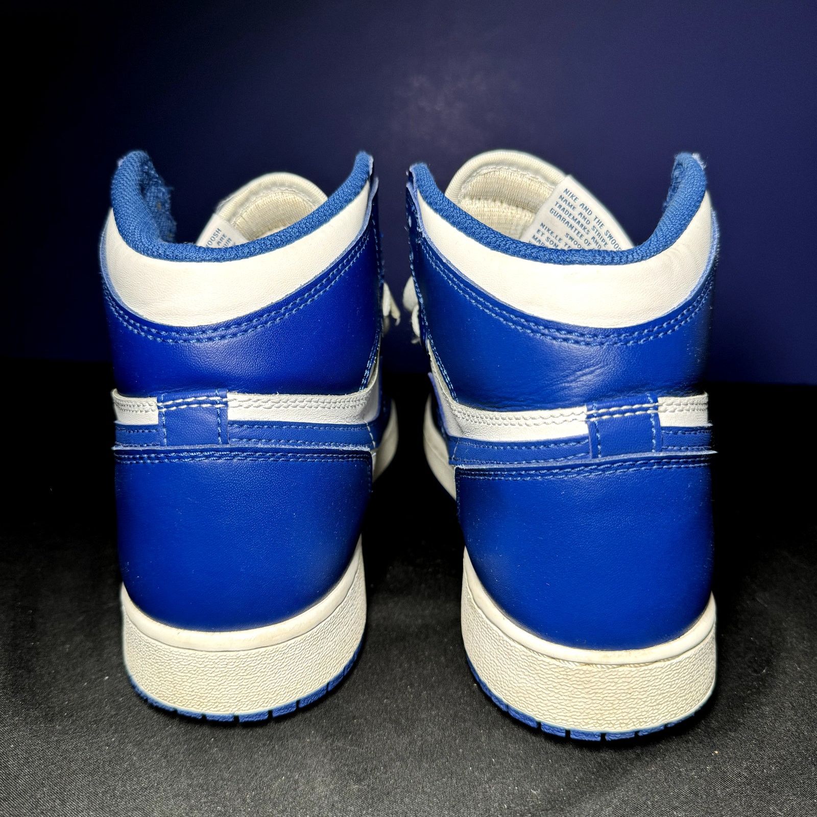 Jordan Brand × Nike Nike Air Jordan 1 High OG BG Storm Blue Men's Shoes - Size 7 Size US 7 / EU 40 - 6 Thumbnail