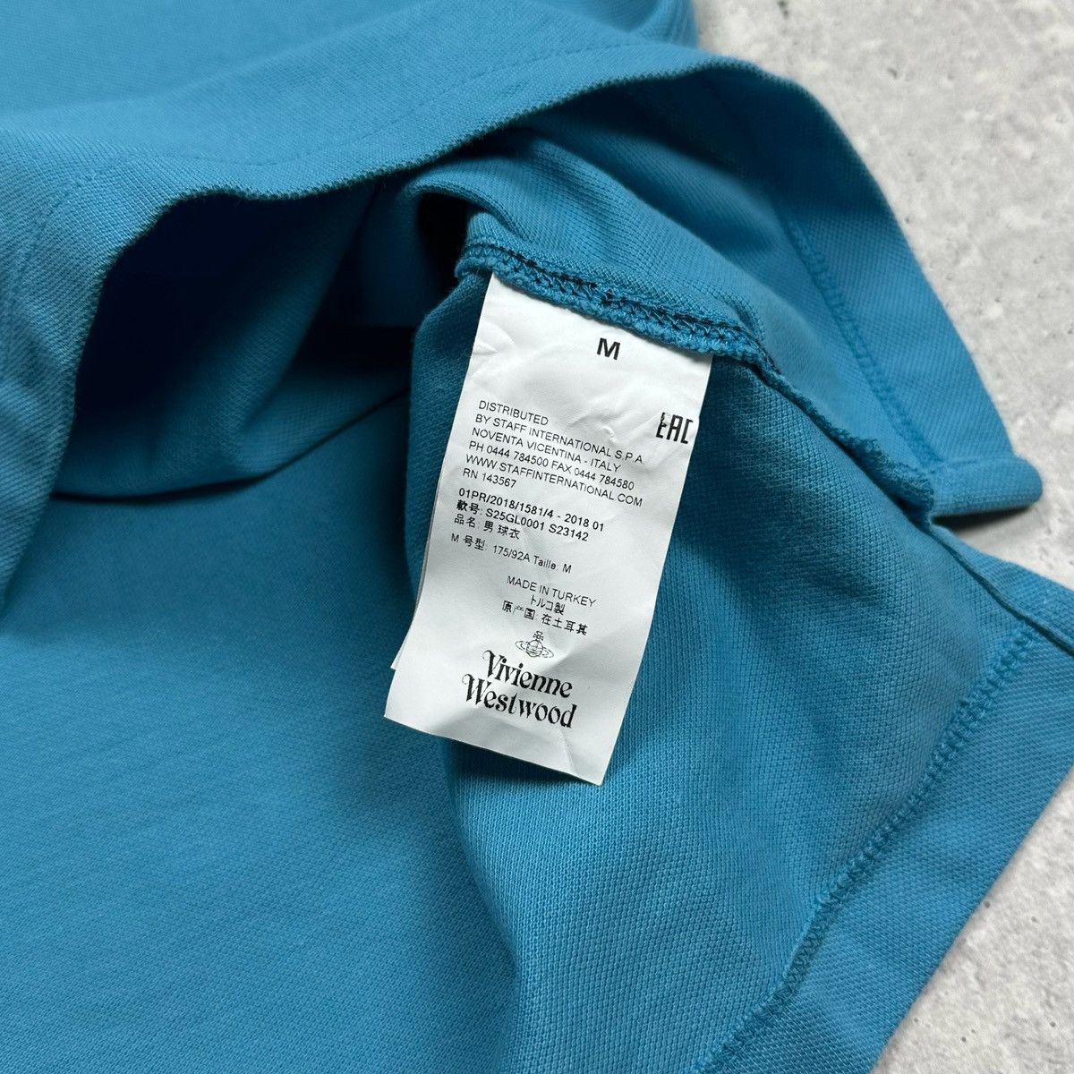 Vivienne Westwood Vivienne Westwood Men's Classic Polo T- Shirt Size M Size US M / EU 48-50 / 2 - 6 Thumbnail